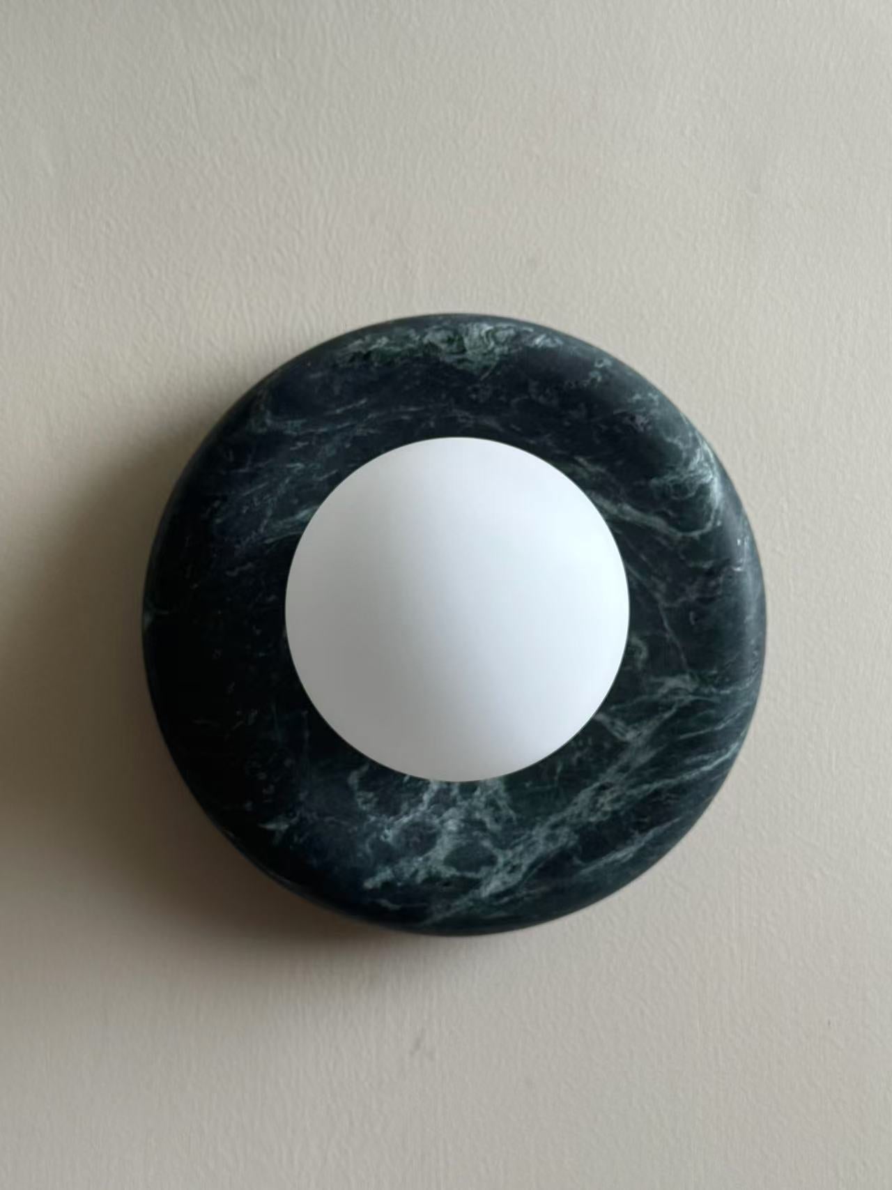 Cusorion Dunkelgrüne Marmor Wandleuchte-Letslighting