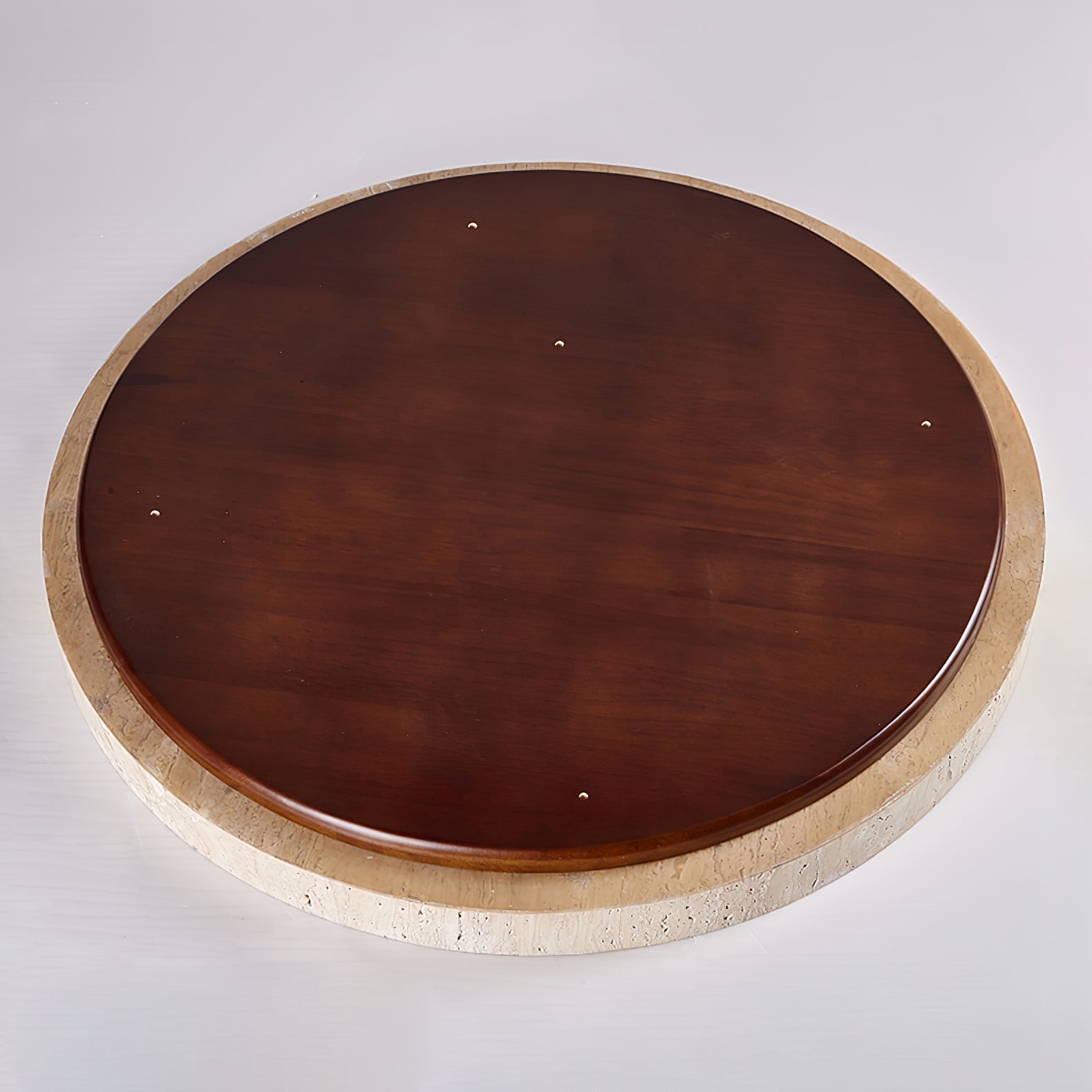 Kathy Travertine Round Ceiling Light - Neutralighting