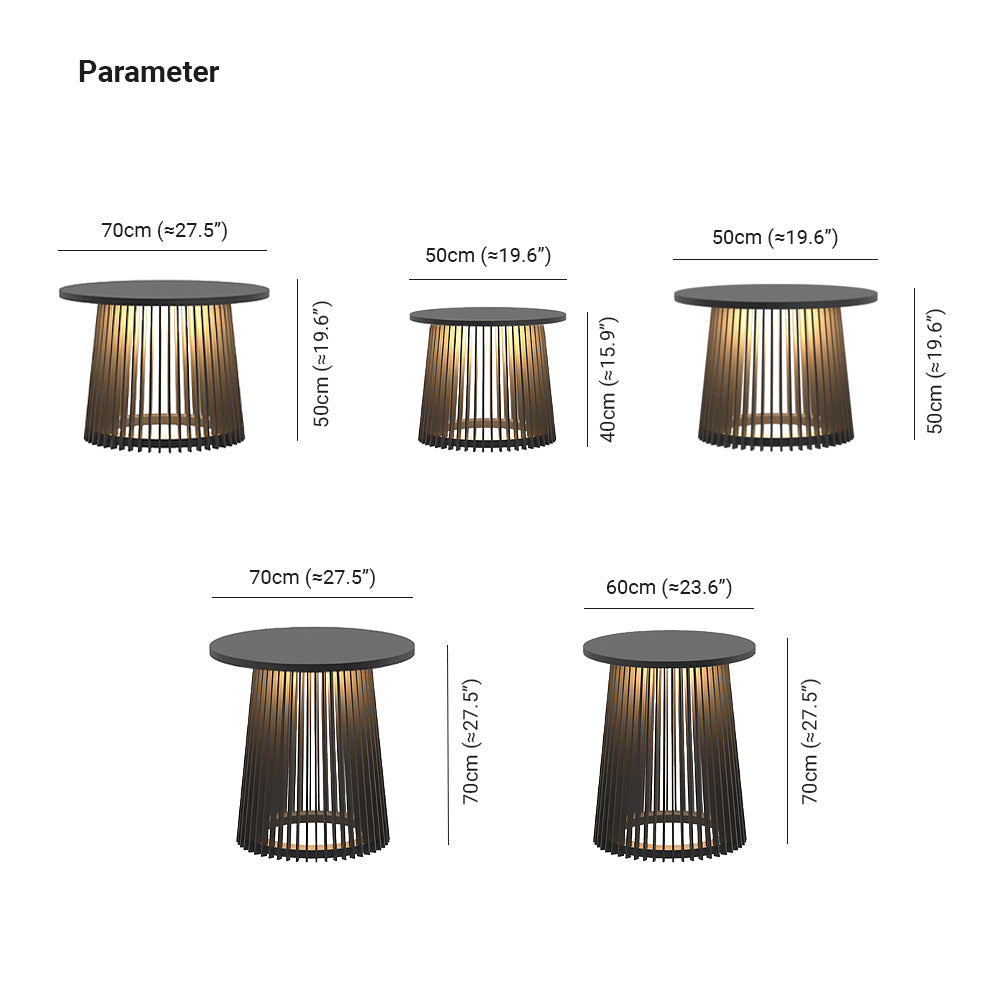 Ray Modern LED Stehleuchte Wiederaufladbar/Solar Garten Metall/Acryl Außen