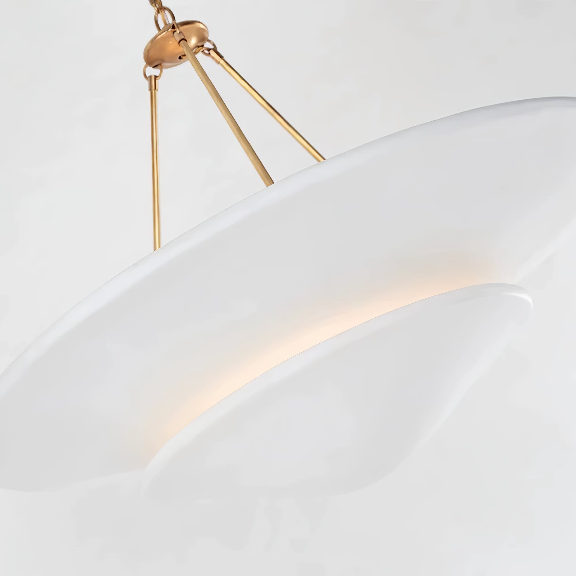 Lunara Moderne Gips-Pendelleuchte-Letslighting