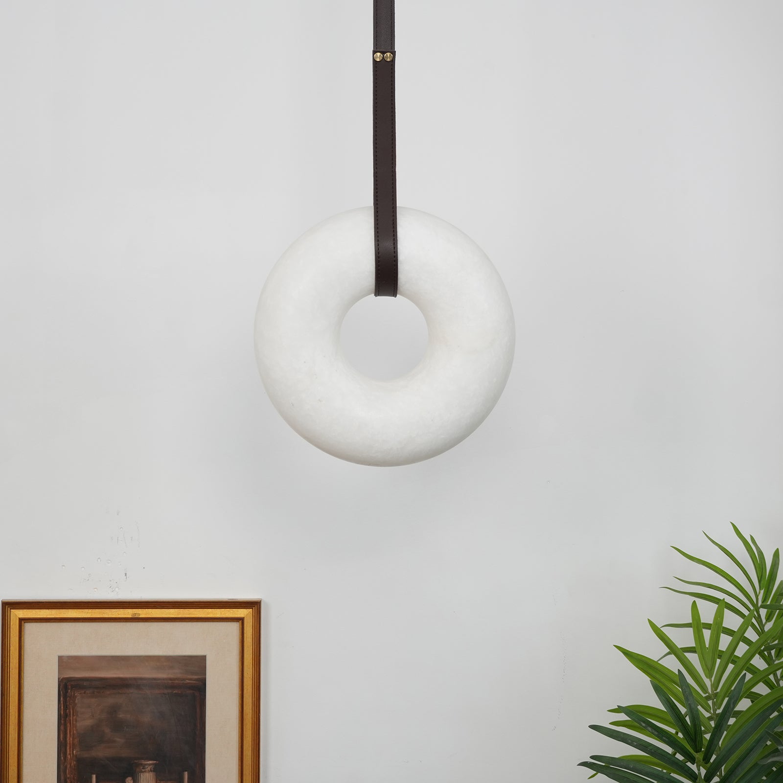 Aurtala Premium Nordic Art Alabaster Pendant Lamp - Letslighting