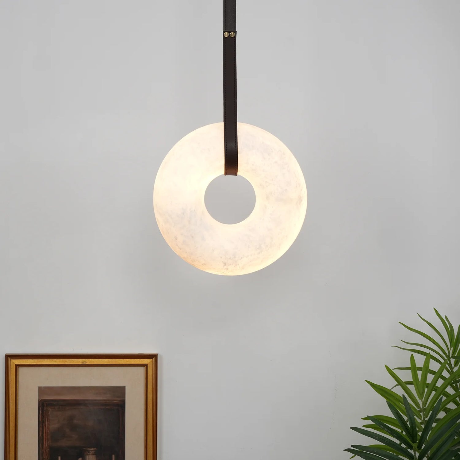 Aurtala Premium Nordic Art Alabaster Pendant Lamp - Letslighting