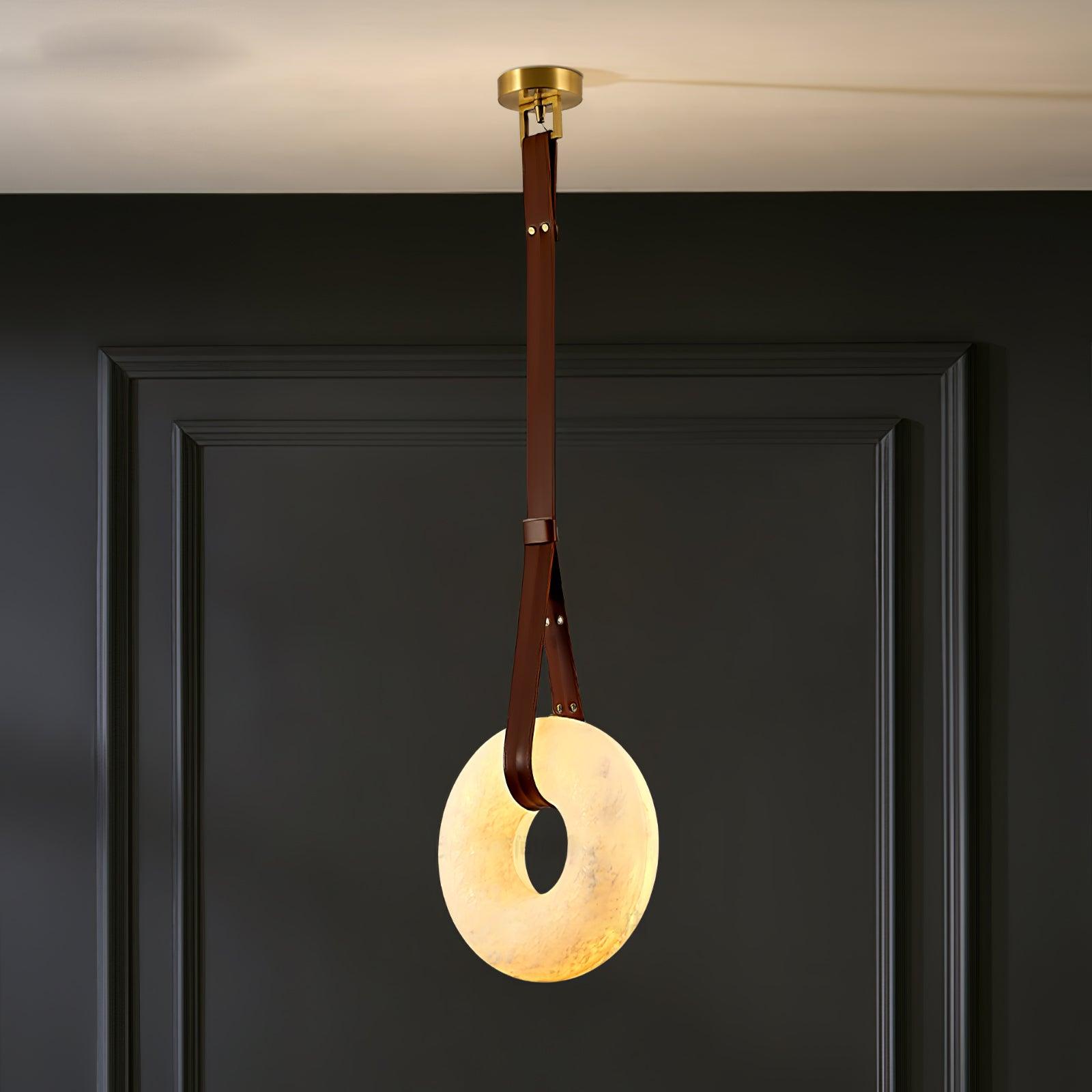 Aurtala Premium Nordic Art Alabaster Pendant Lamp - Letslighting