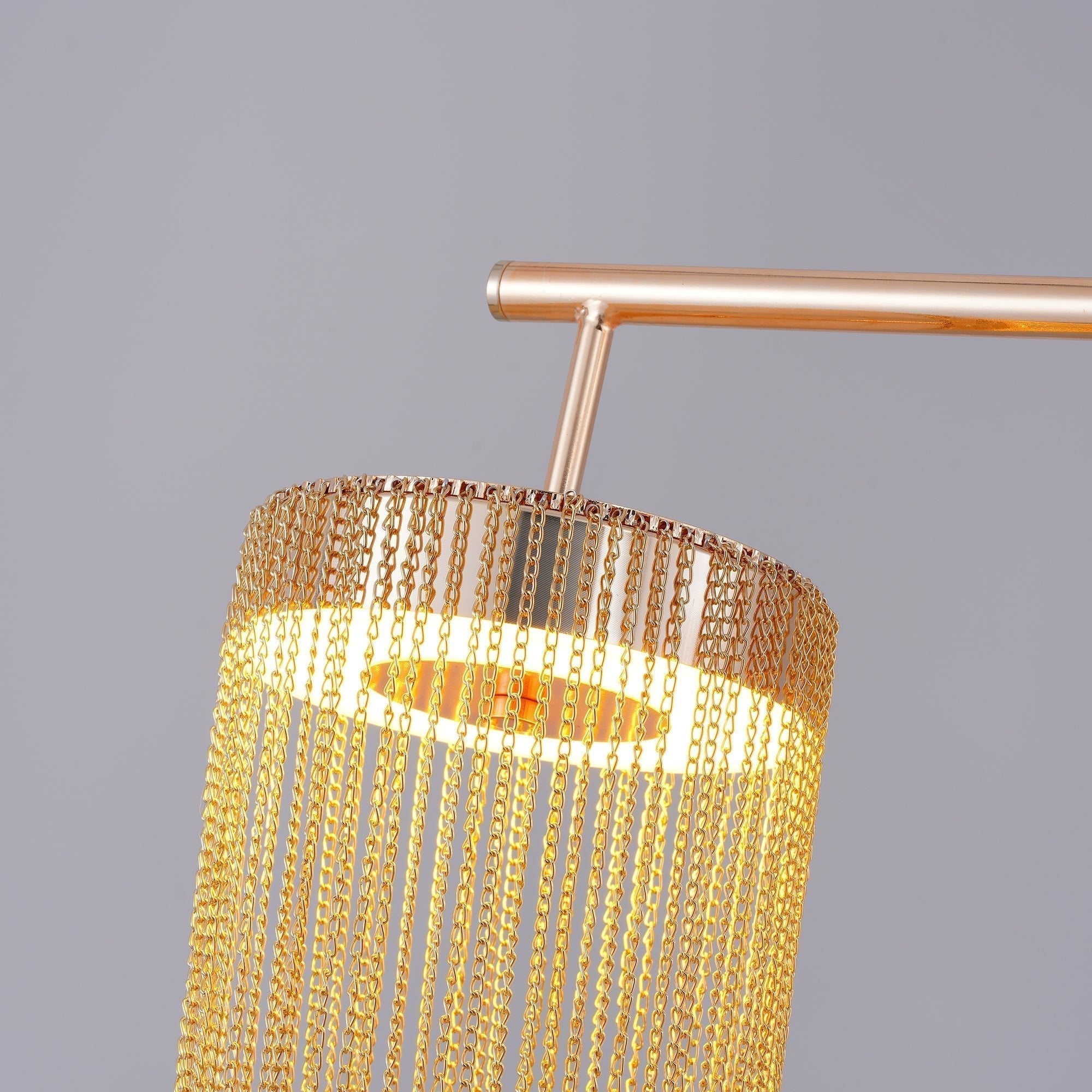 Lustra Pendelleuchte Kupfer Kette Skulptural Modern-Letslighting