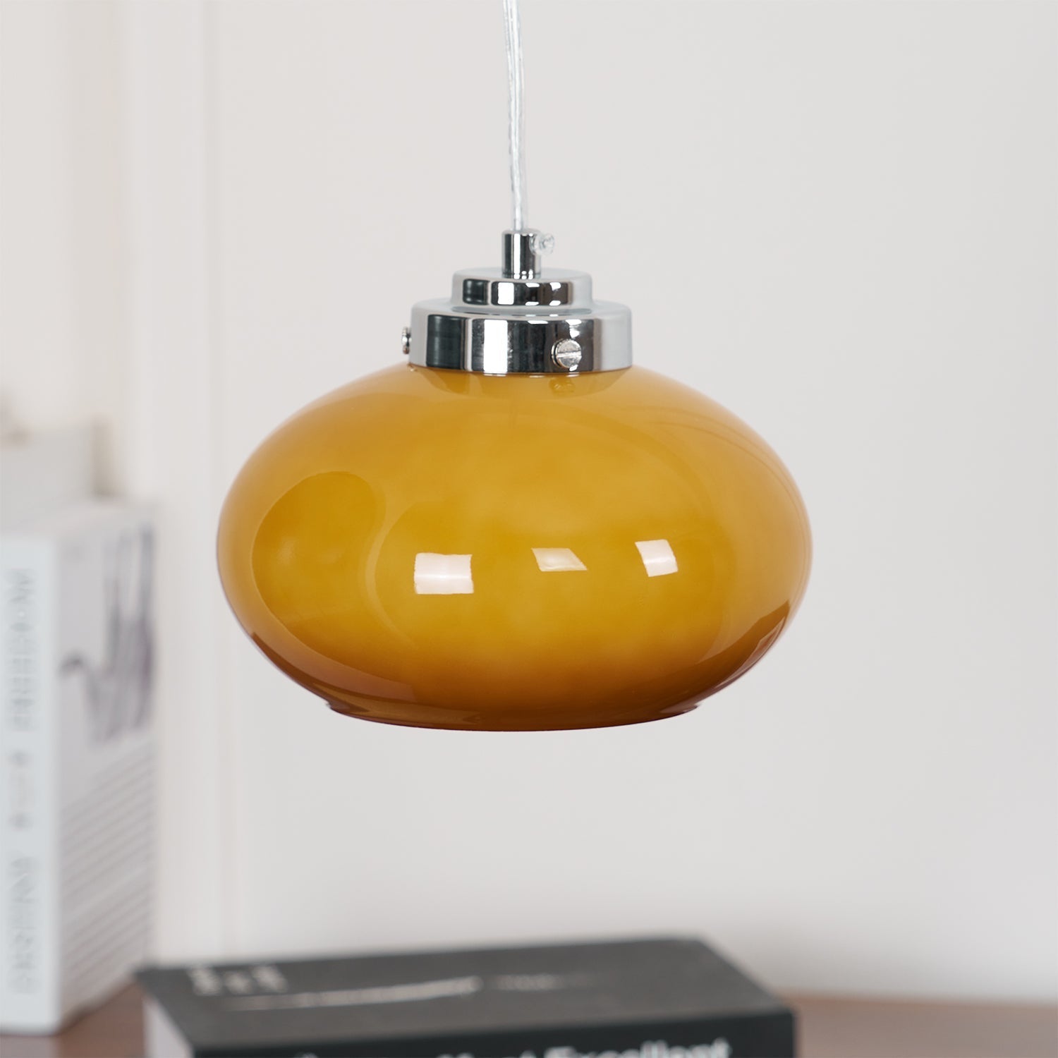 Tavira Glass Retro Pendant Light-Letslighting
