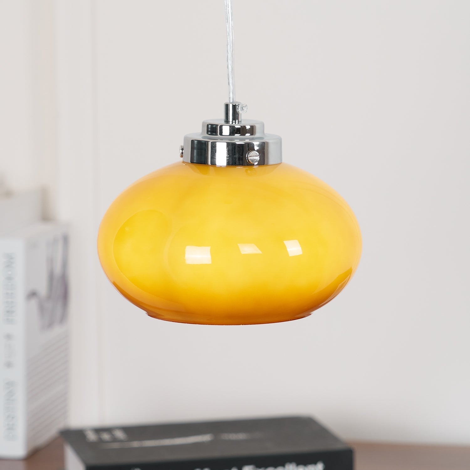 Tavira Glass Retro Pendant Light-Letslighting