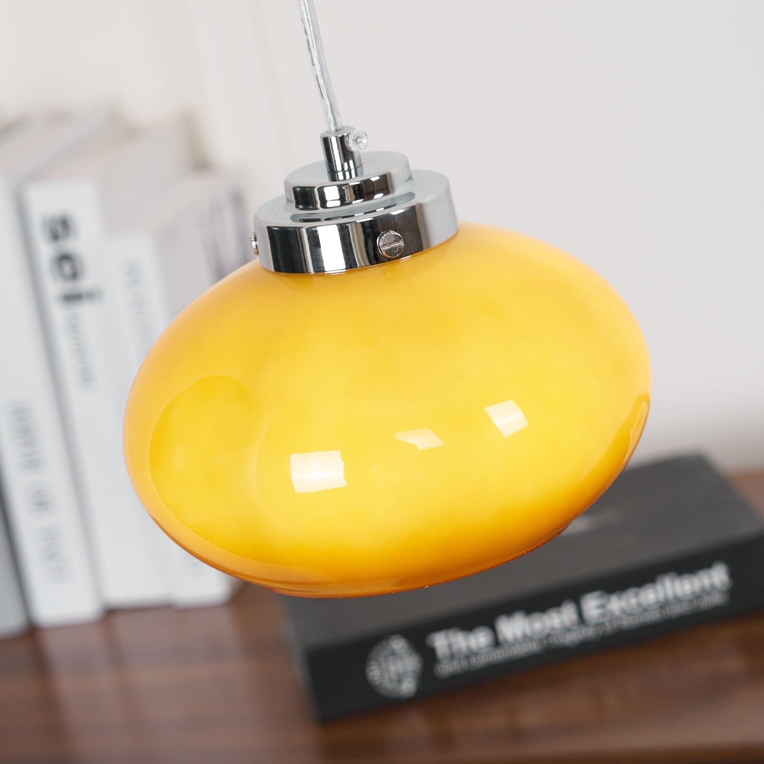 Tavira Glass Retro Pendant Light-Letslighting