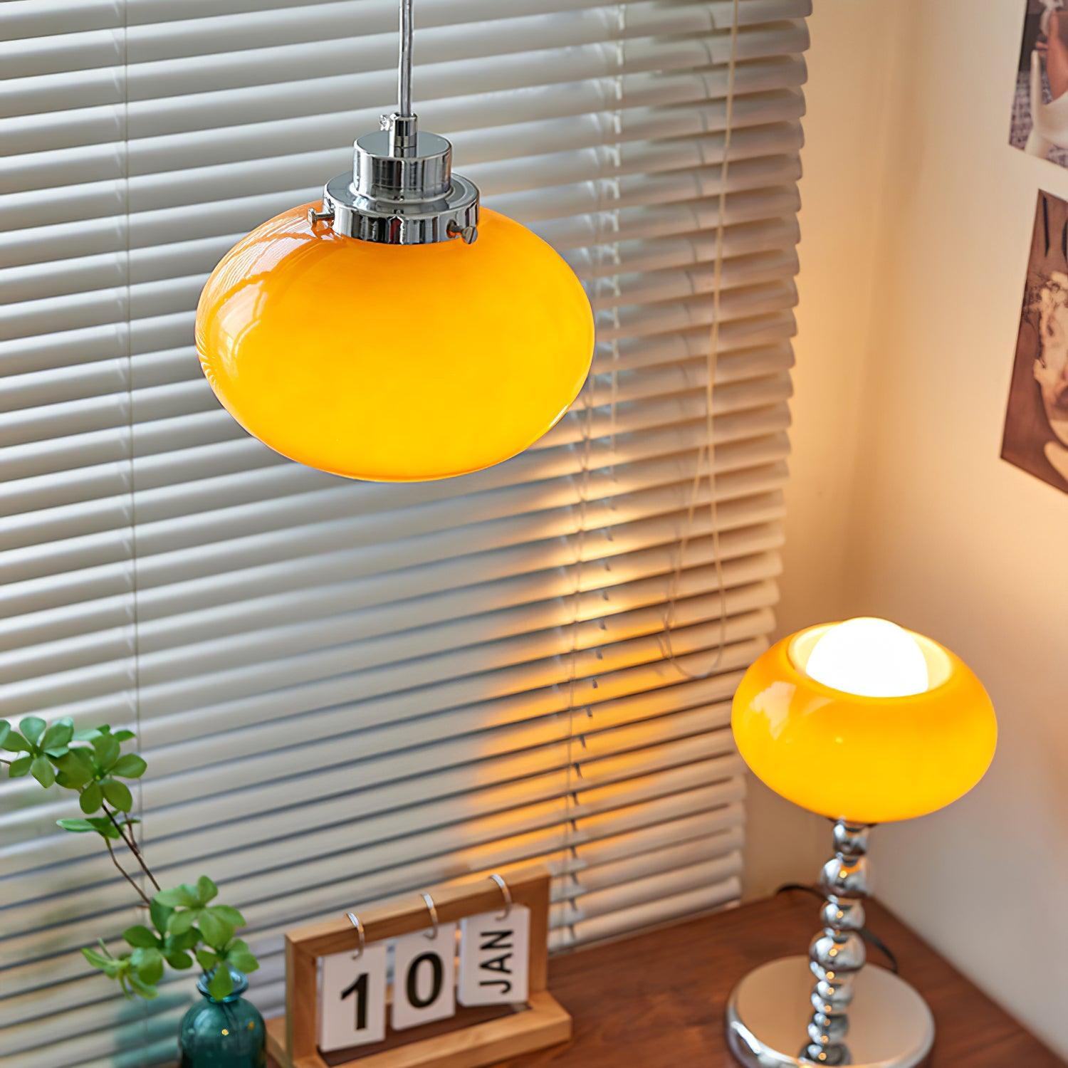 Tavira Glass Retro Pendant Light-Letslighting