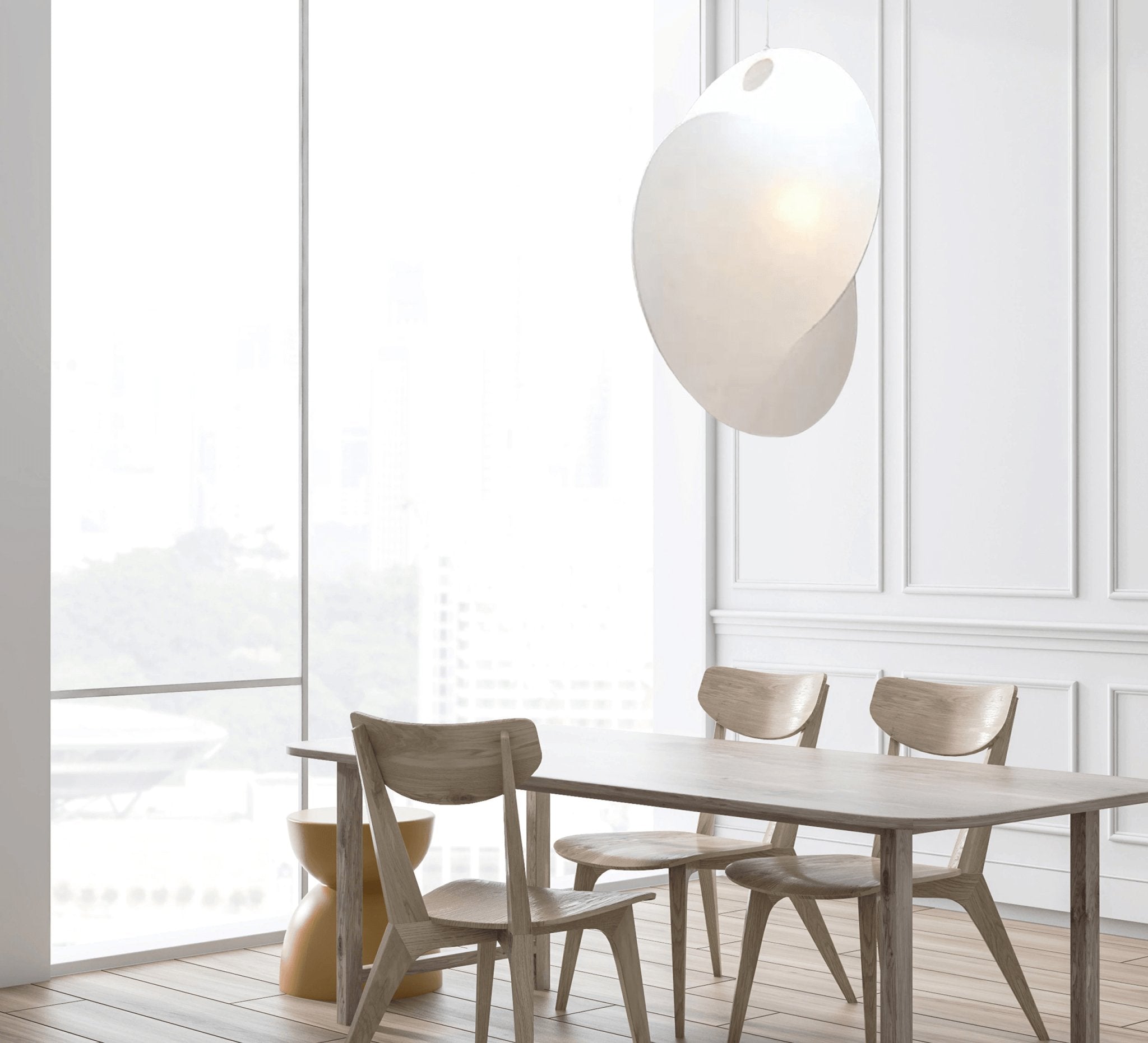 Mirelian Stahl Künstlerisch Pendelleuchte Lampe-Letslighting
