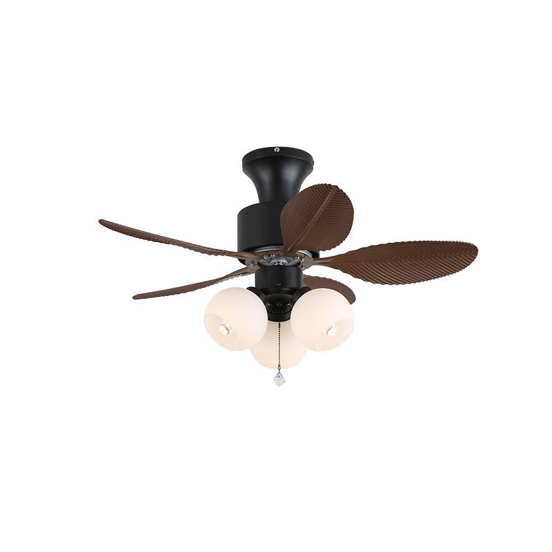 Liora Tropische Glas Deckenventilatorleuchte