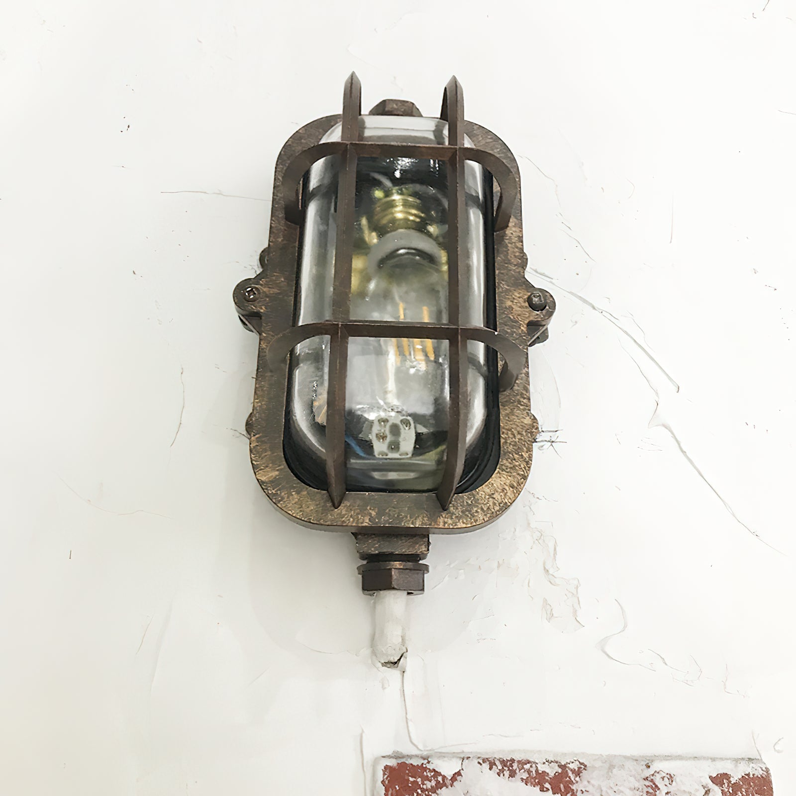 Omirara Einzigartige Traditionelle Glaswandleuchte-Letslighting