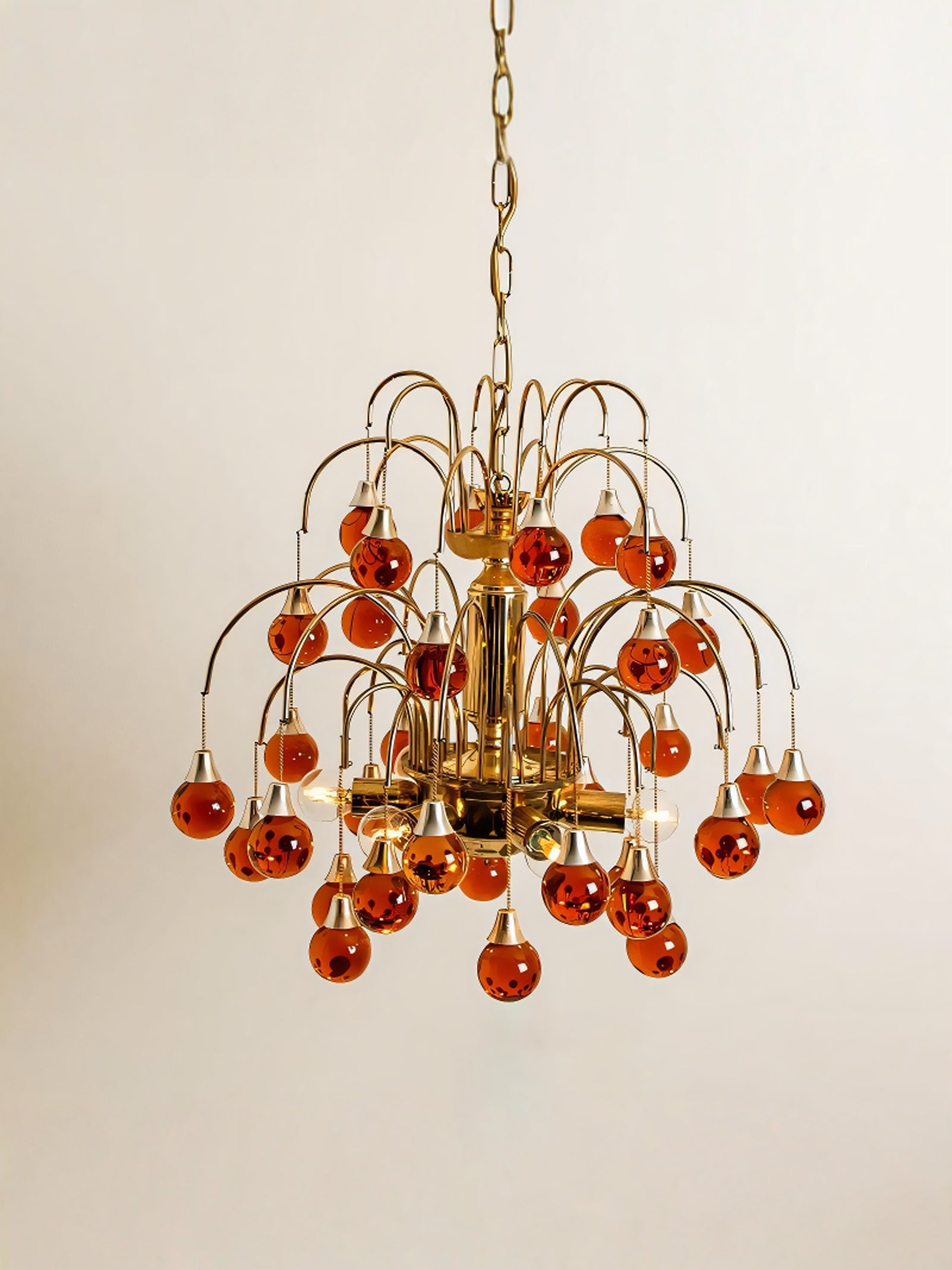 Avmirora Postmodern Luxury Metal Glass Chandelier - Letslighting