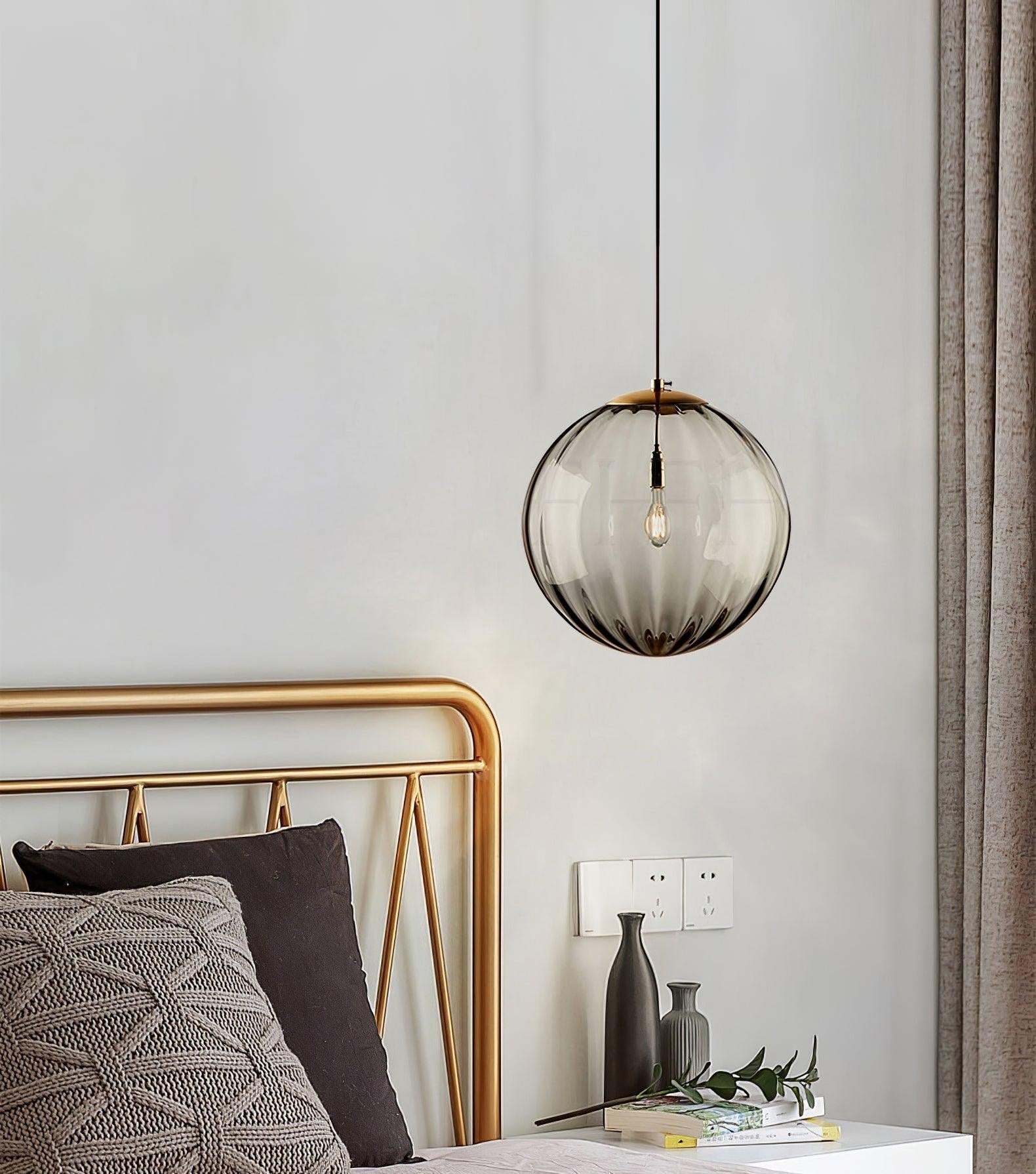 Halore Glas Vintage-Pendelleuchte-Letslighting
