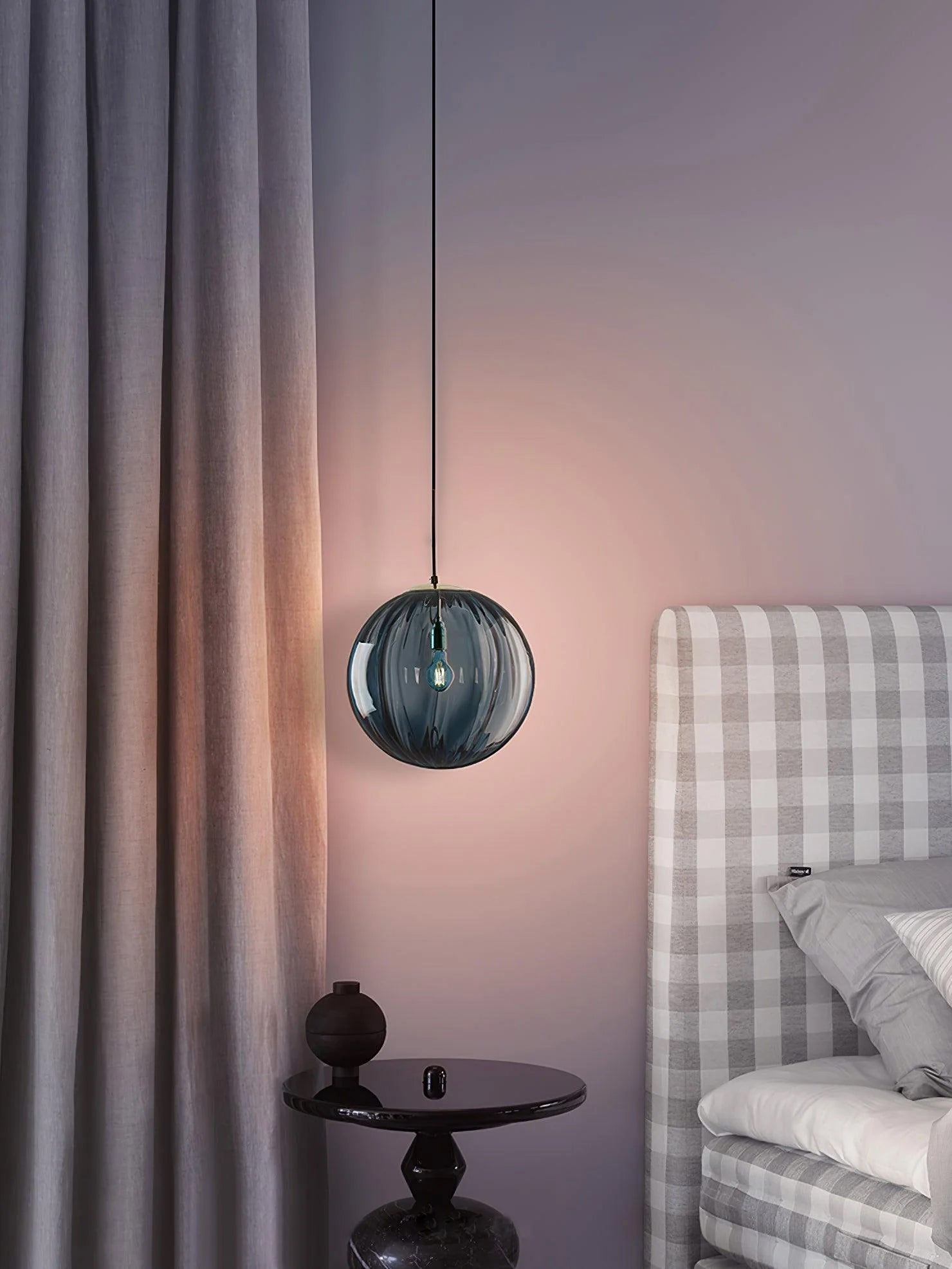 Halore Glas Vintage-Pendelleuchte-Letslighting