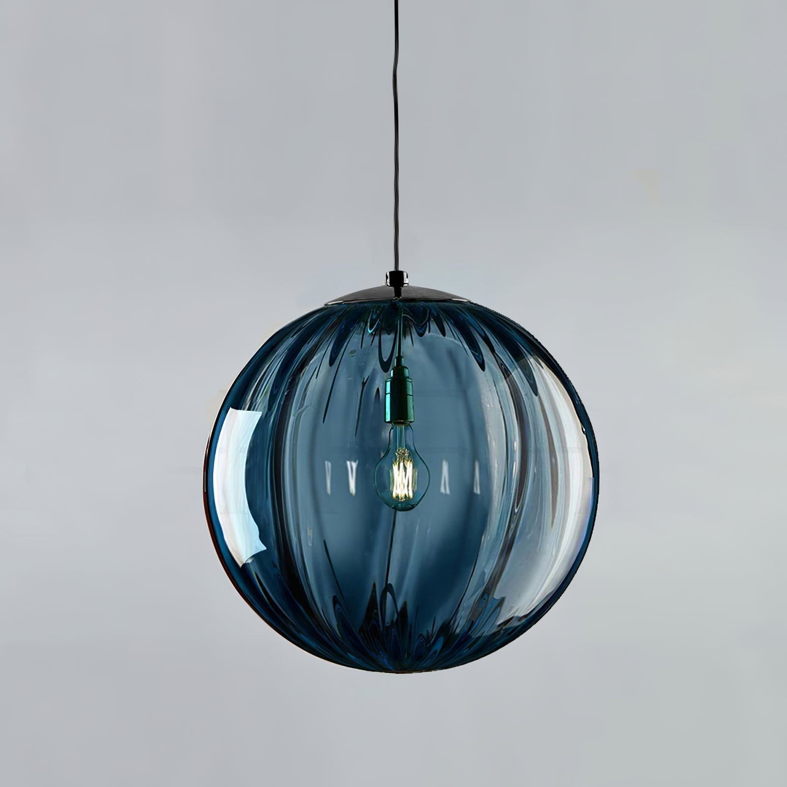 Halore Glas Vintage-Pendelleuchte-Letslighting