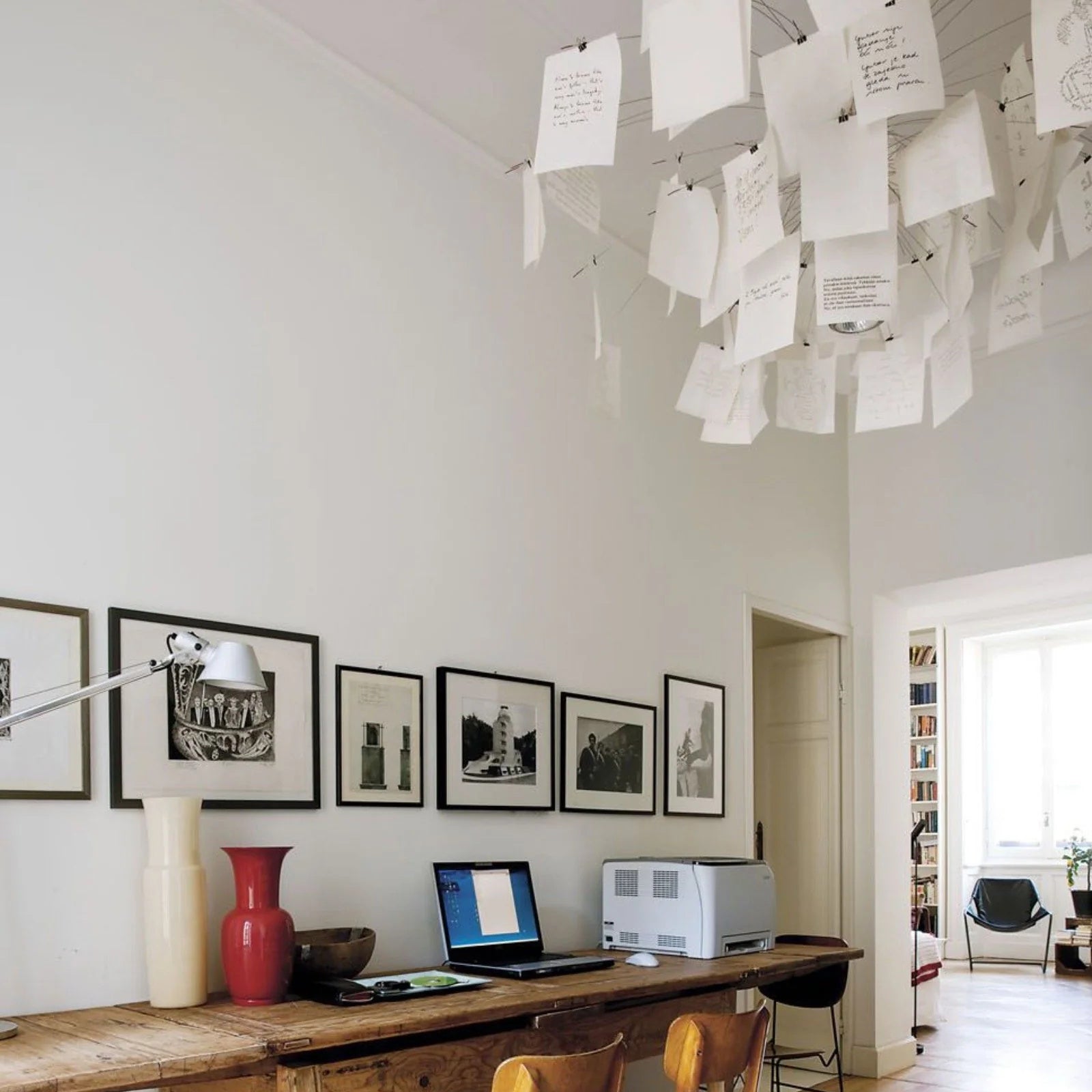 Ortheen Moderner Kronleuchter aus Papier-Letslighting