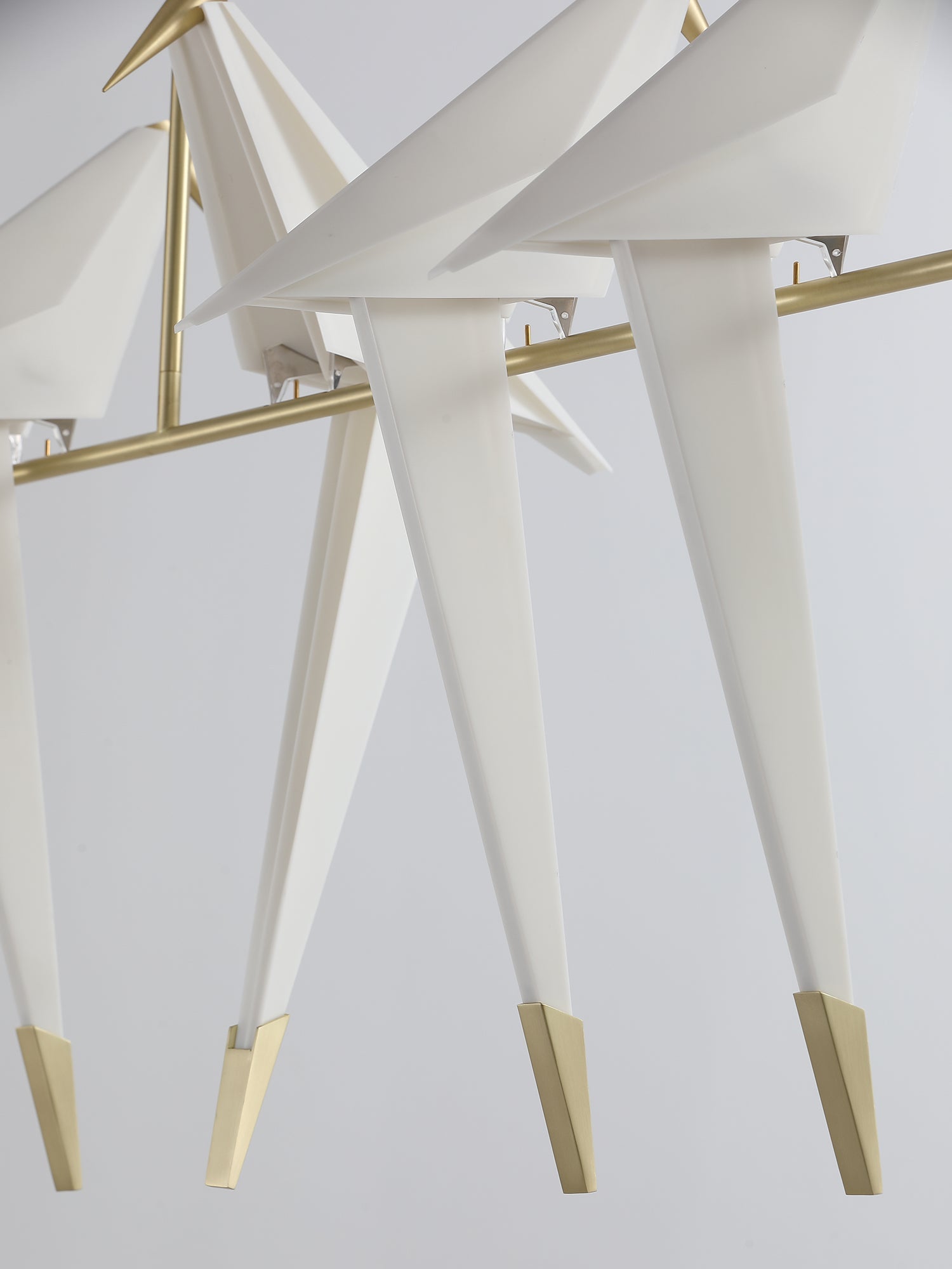 Paper Crane Bird LED Chandelier - Blowlighting