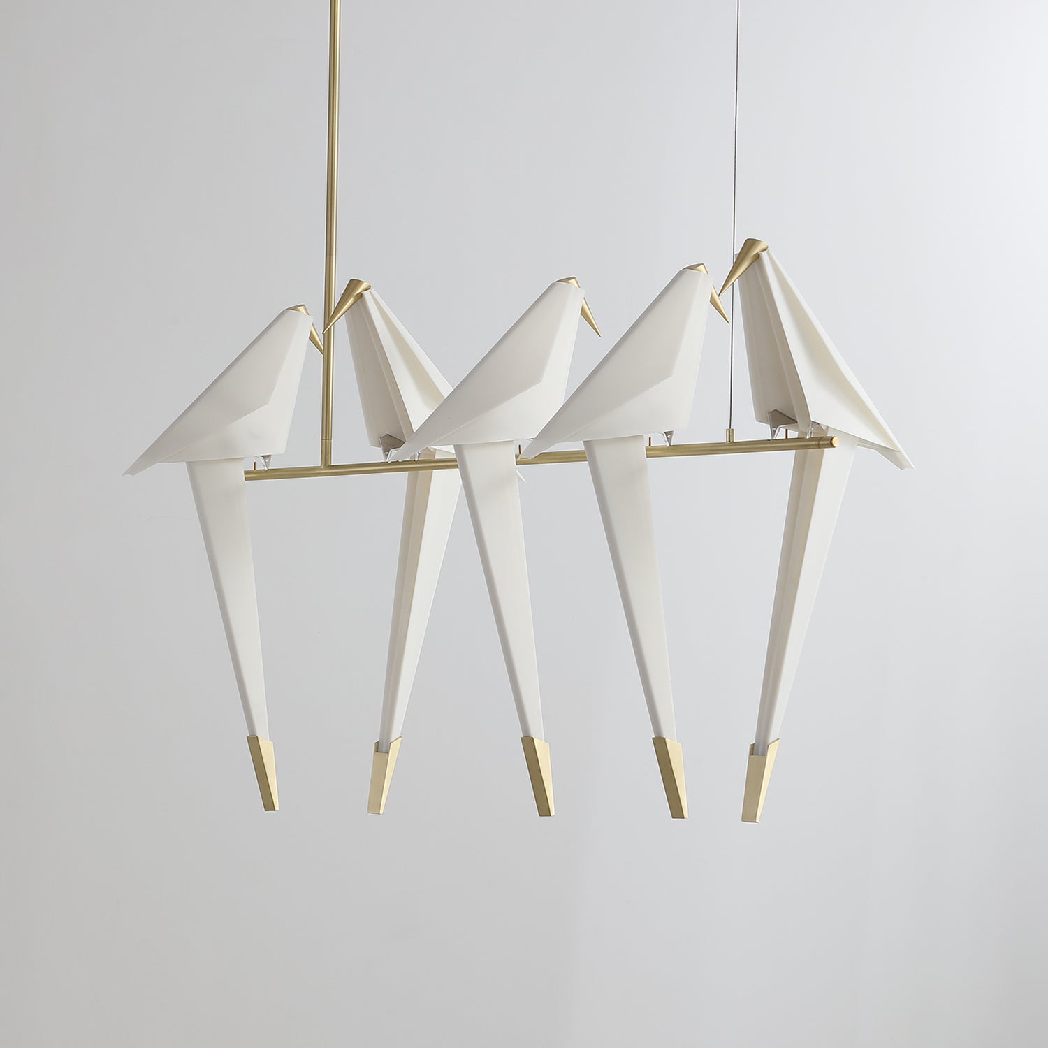 Paper Crane Bird LED Chandelier - Blowlighting