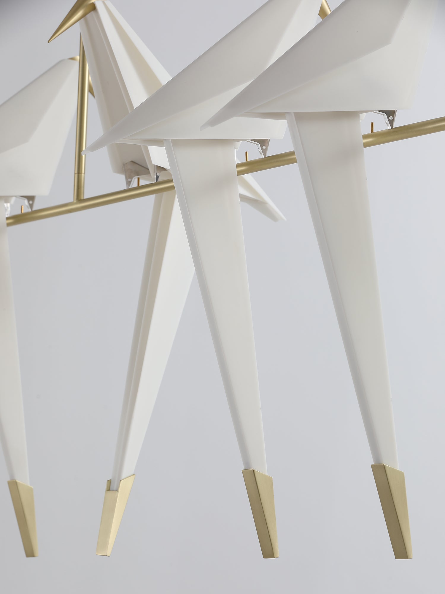 Paper Crane Bird LED Chandelier - Blowlighting