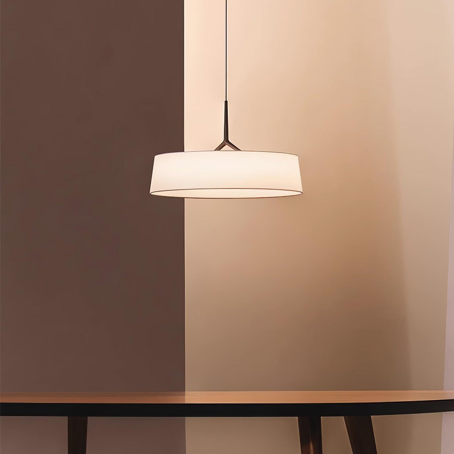 Ovynira Zylindrische Stoff-Pendelleuchte-Letslighting