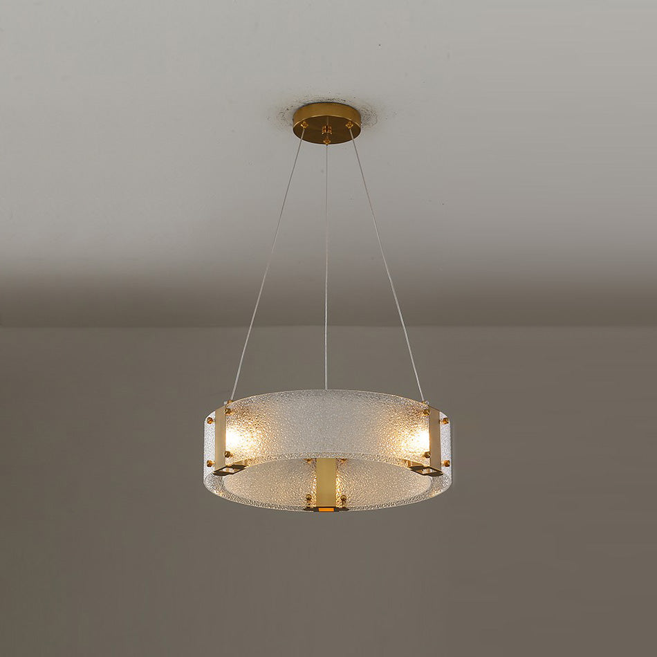 Parallel Eleganter Ring-Glas-Kronleuchter-Letslighting