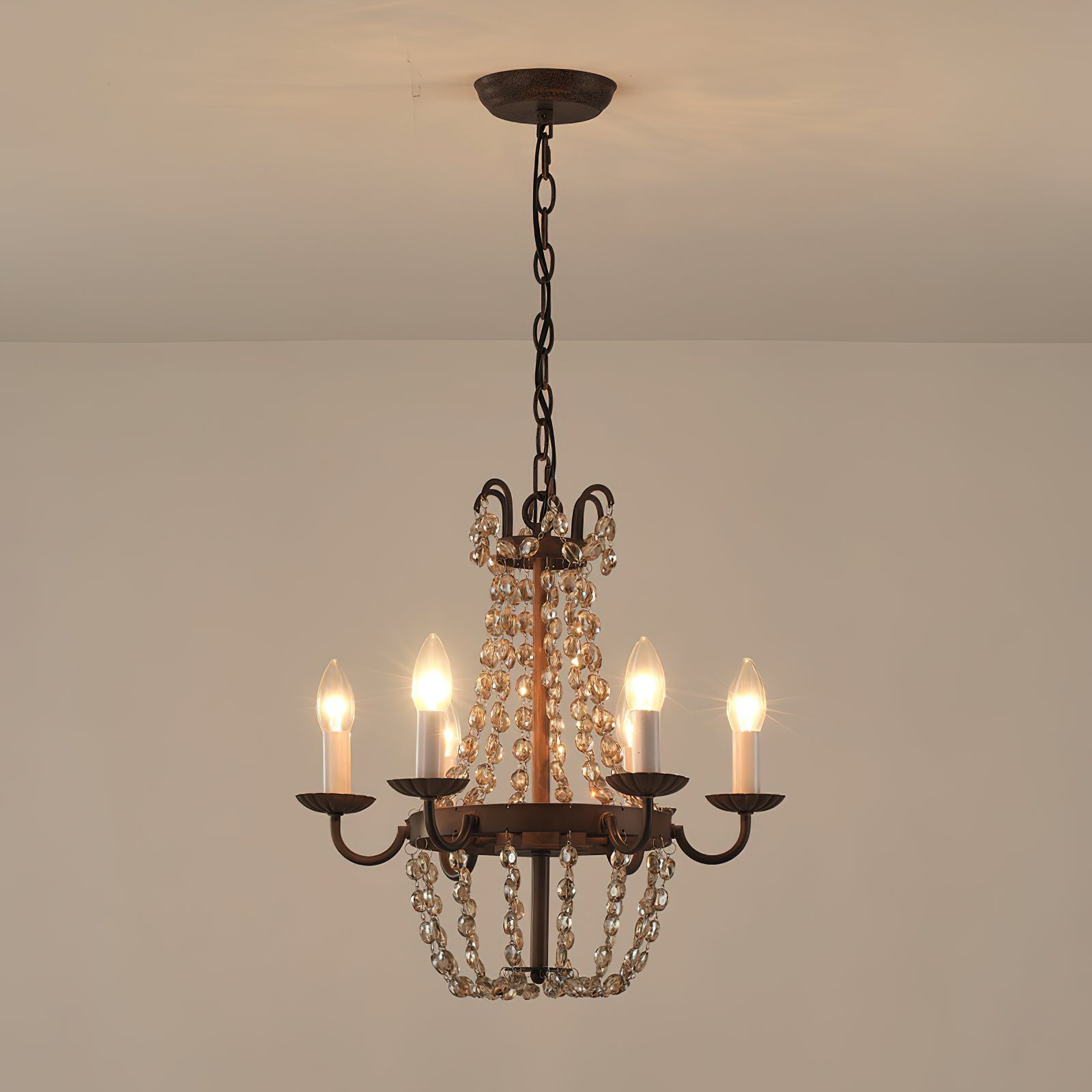 Oraeisra Vintage Flohmarkt-Kristallleuchter-Letslighting