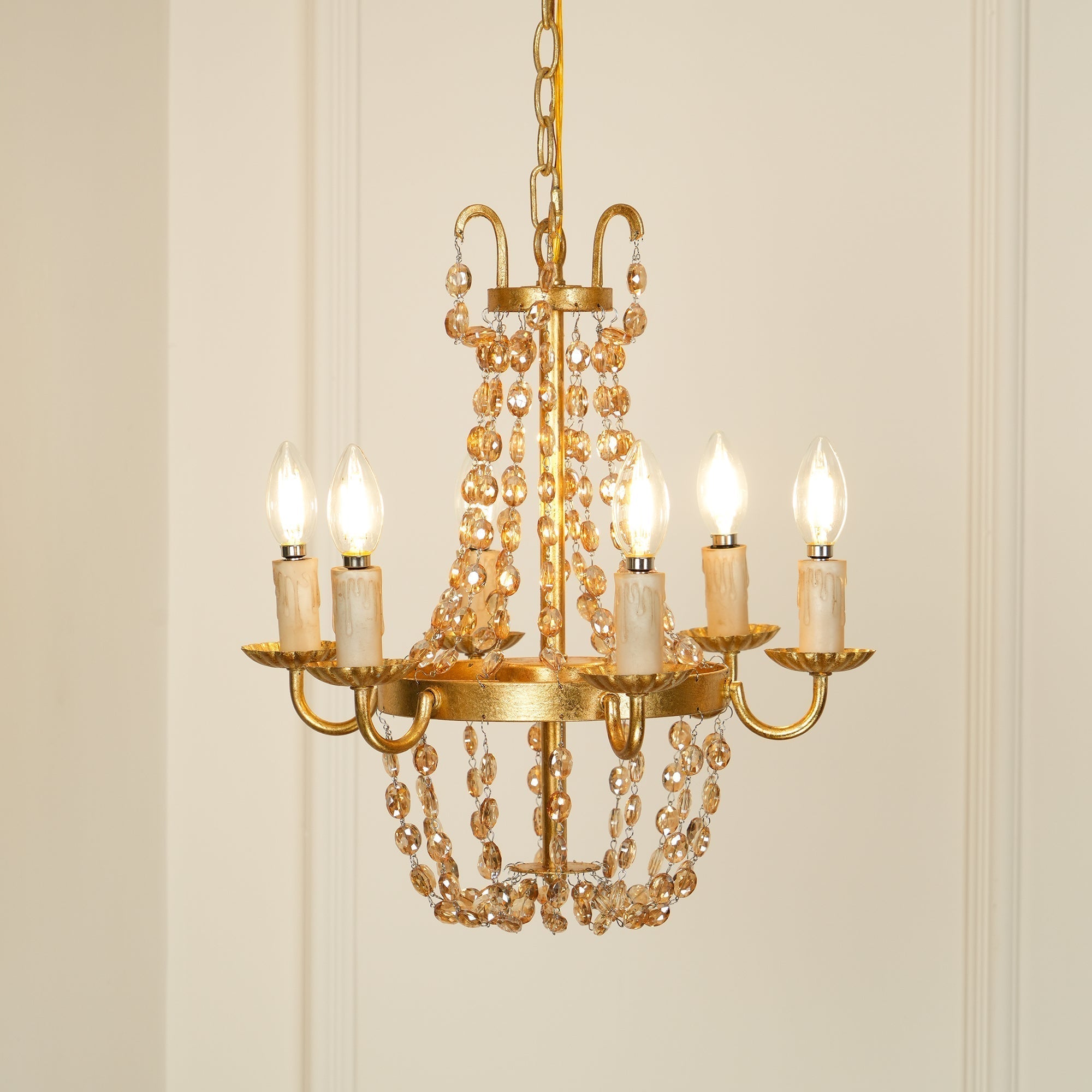 Oraeisra Vintage Flohmarkt-Kristallleuchter-Letslighting