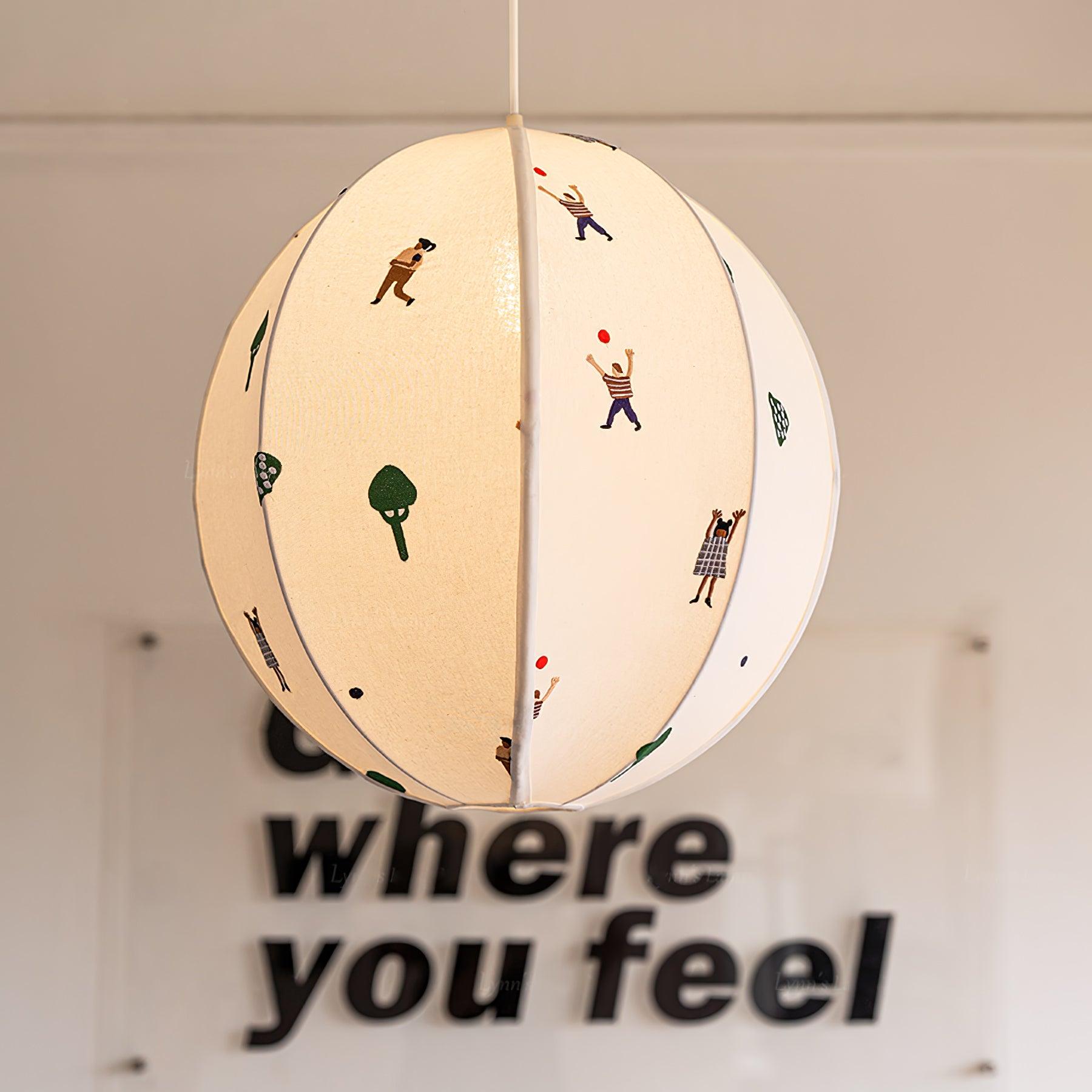 Zelarace Stoff Pendelleuchte-Letslighting