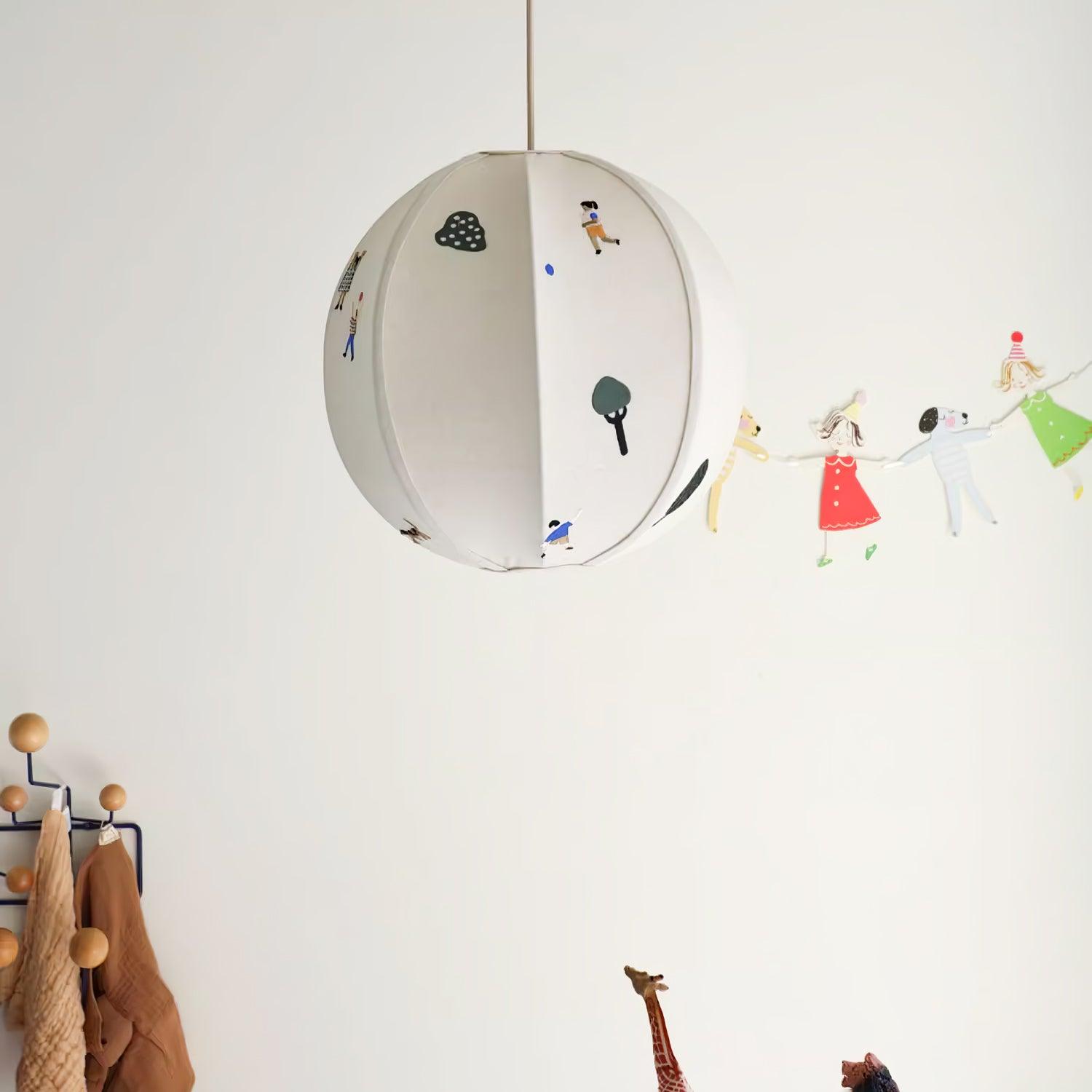 Zelarace Stoff Pendelleuchte-Letslighting