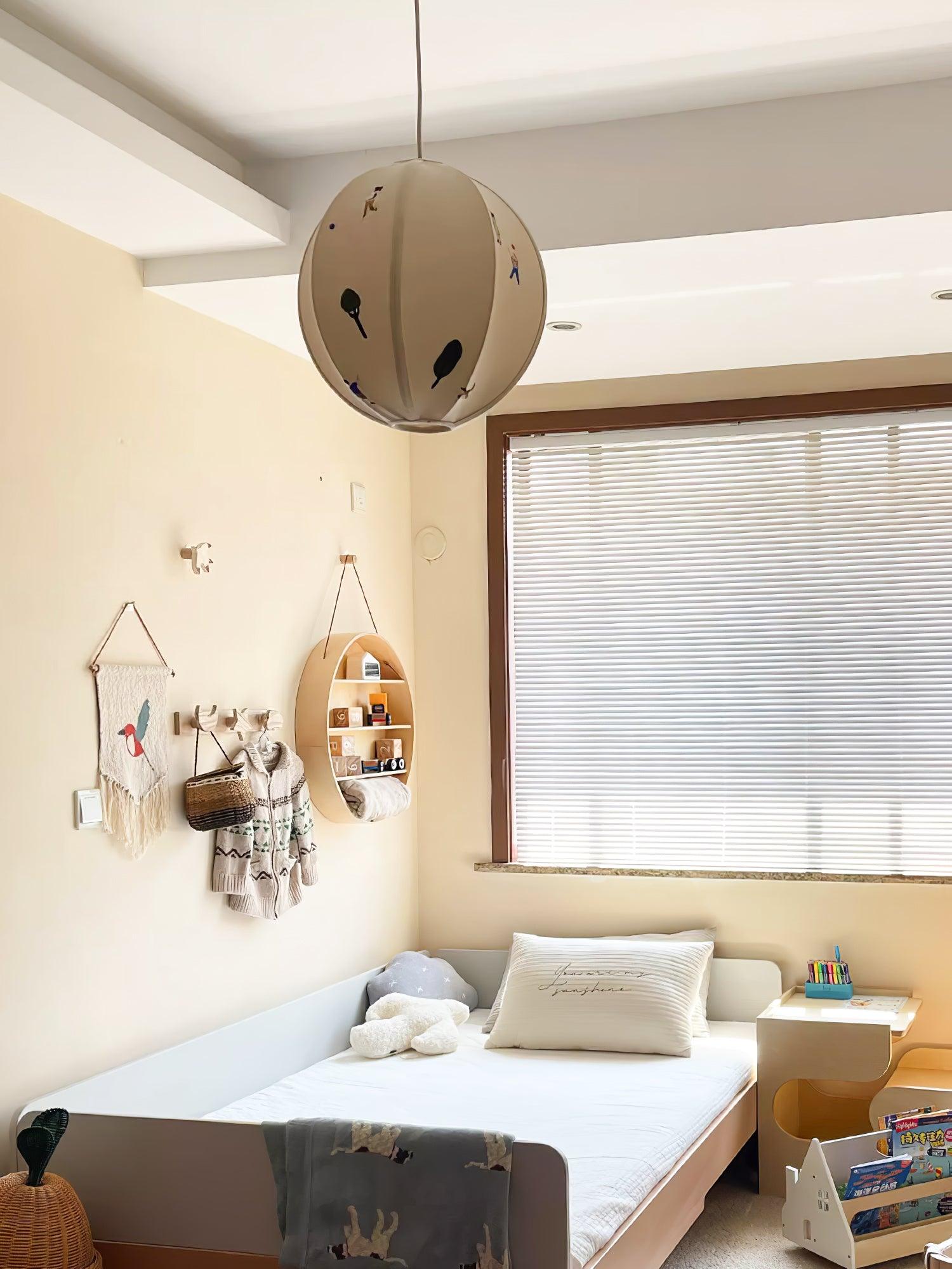 Zelarace Stoff Pendelleuchte-Letslighting