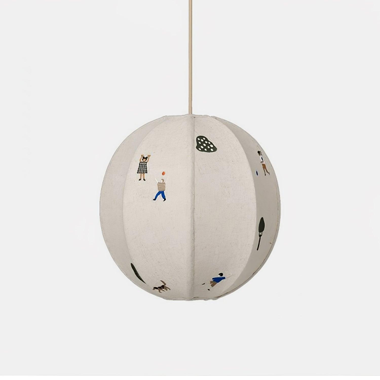 Zelarace Stoff Pendelleuchte-Letslighting