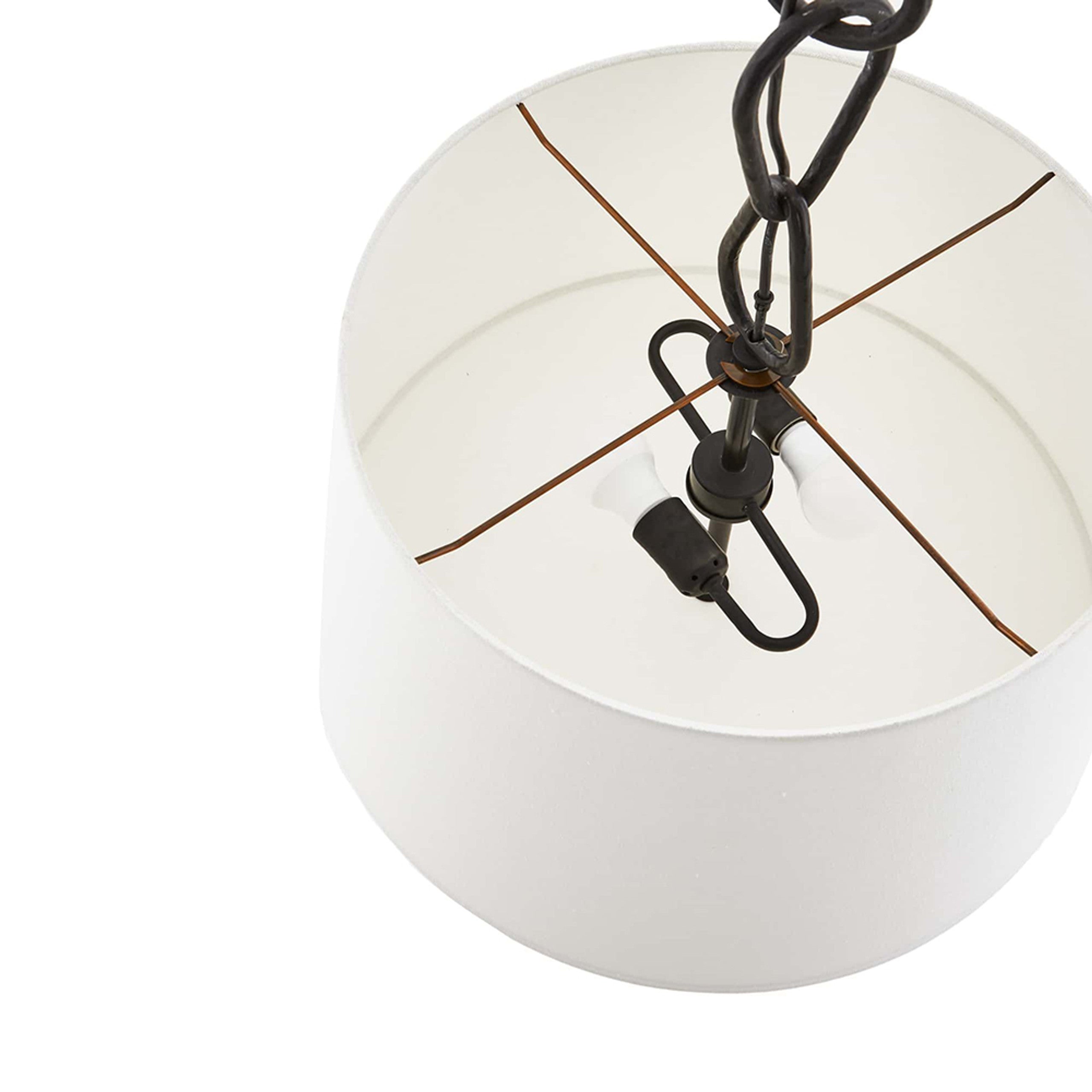 Zesilira Vintage Stoff Pendelleuchte-Letslighting