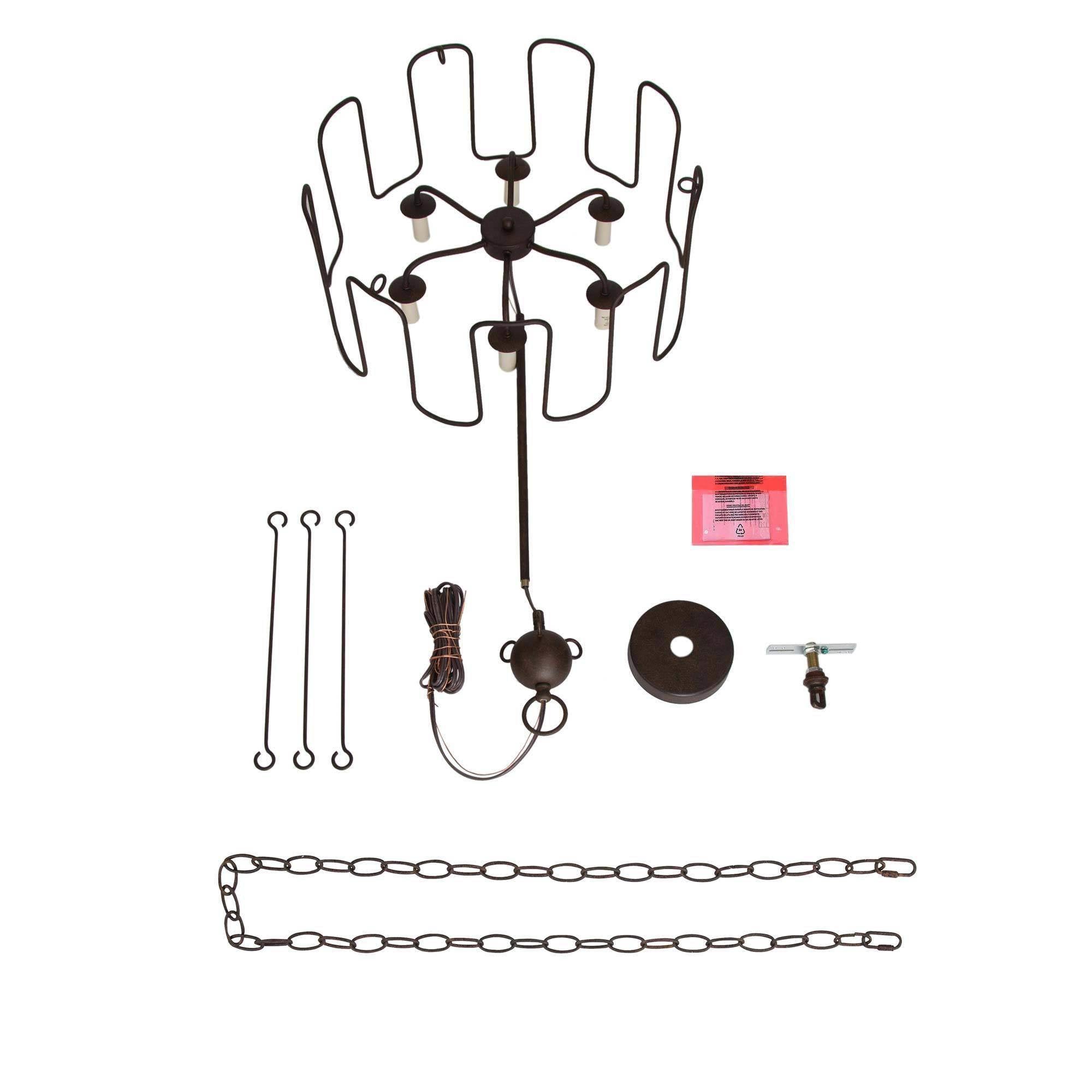 Cocaryra Vintage Industrie Kronleuchter-Letslighting