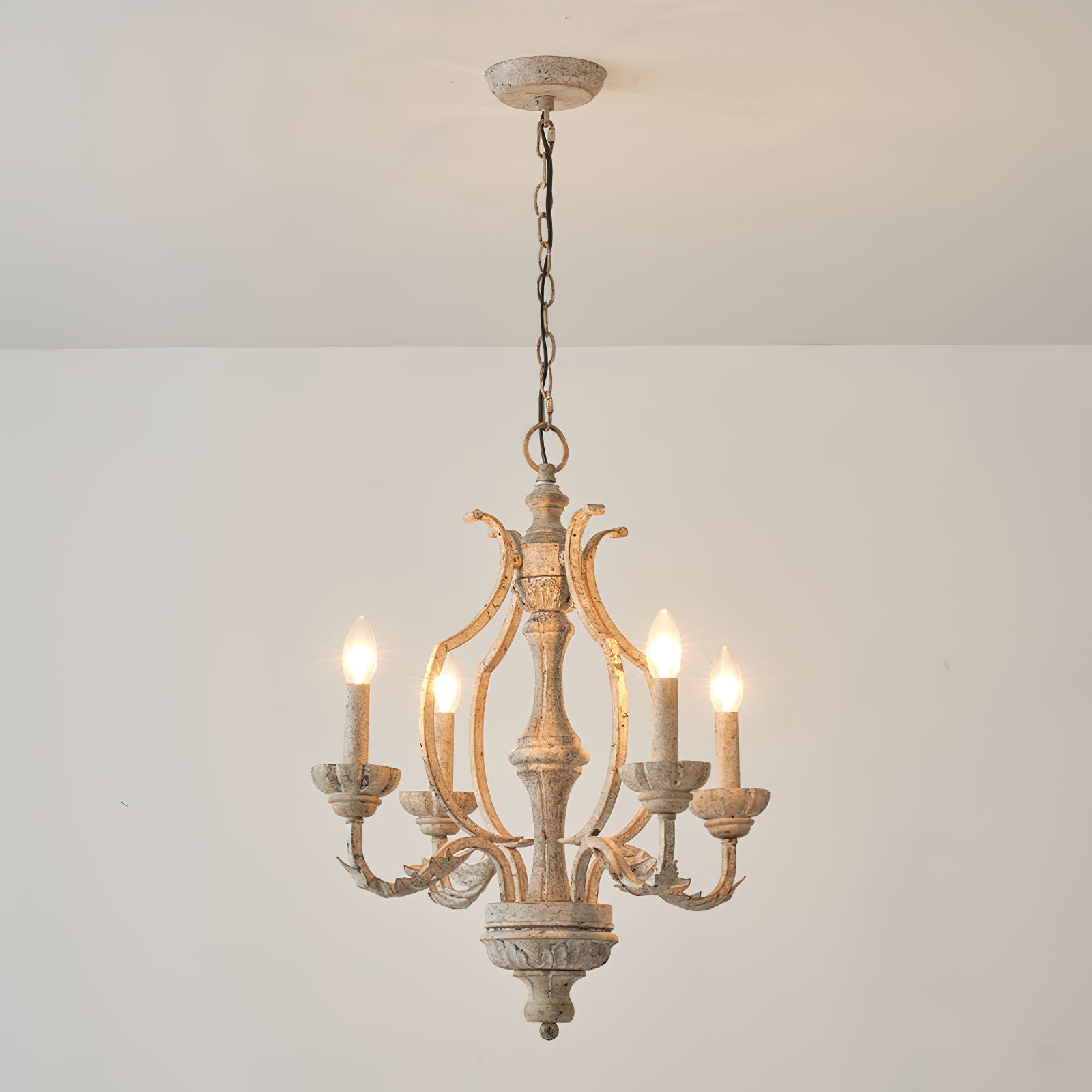 Orinira Vintage Industrial Holz Pendelleuchte-Letslighting