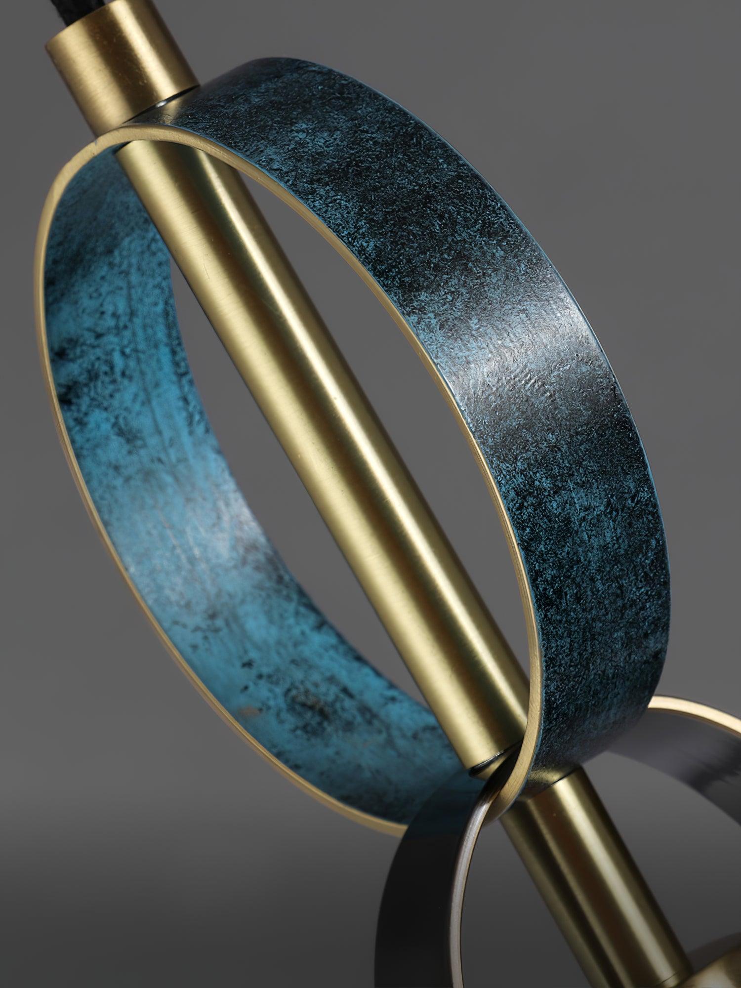 Lustra Pendelleuchte Glas Messing-Letslighting