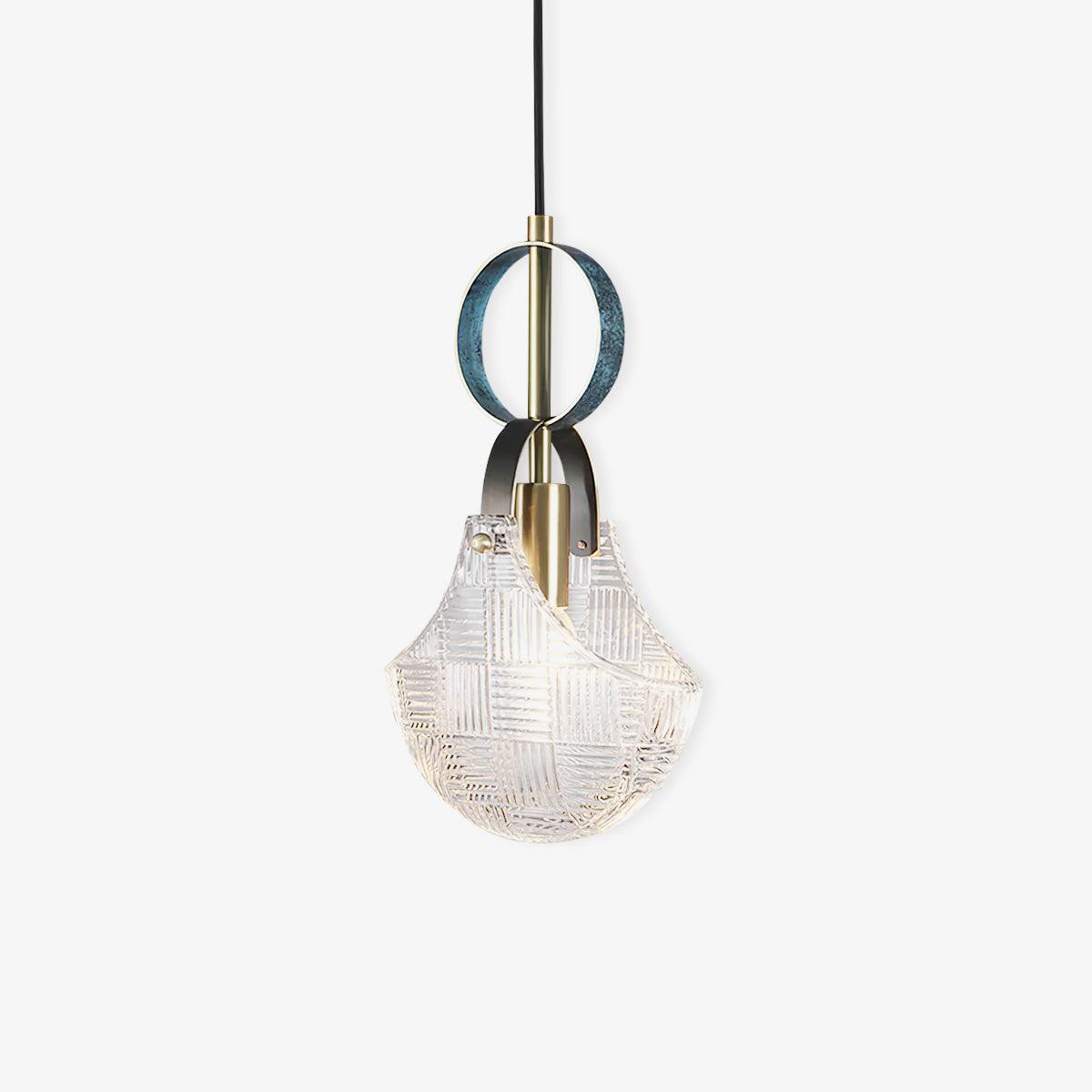 Lustra Pendelleuchte Glas Messing-Letslighting