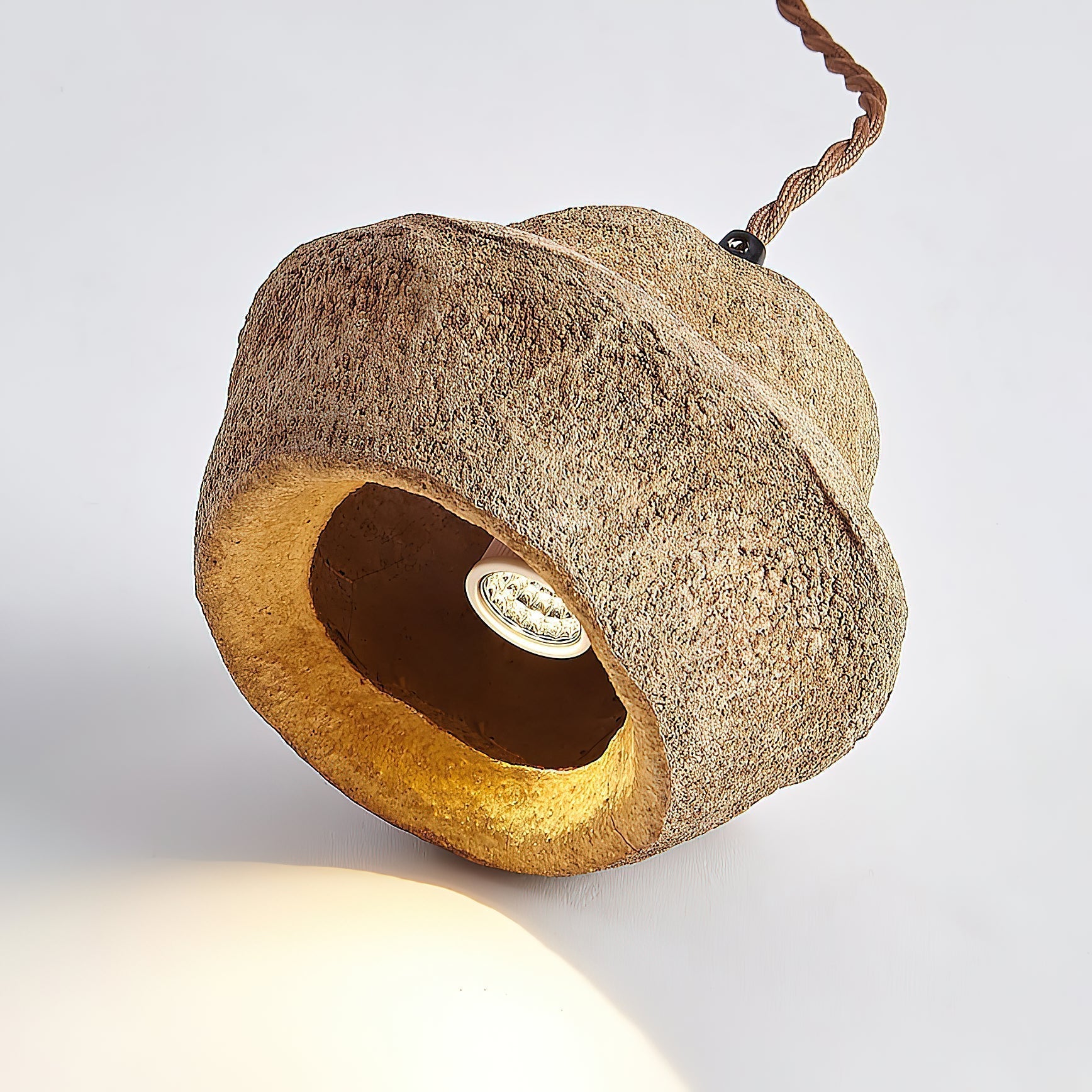 Evshaora Affenschale Baumrinde Pendelleuchte-Letslighting