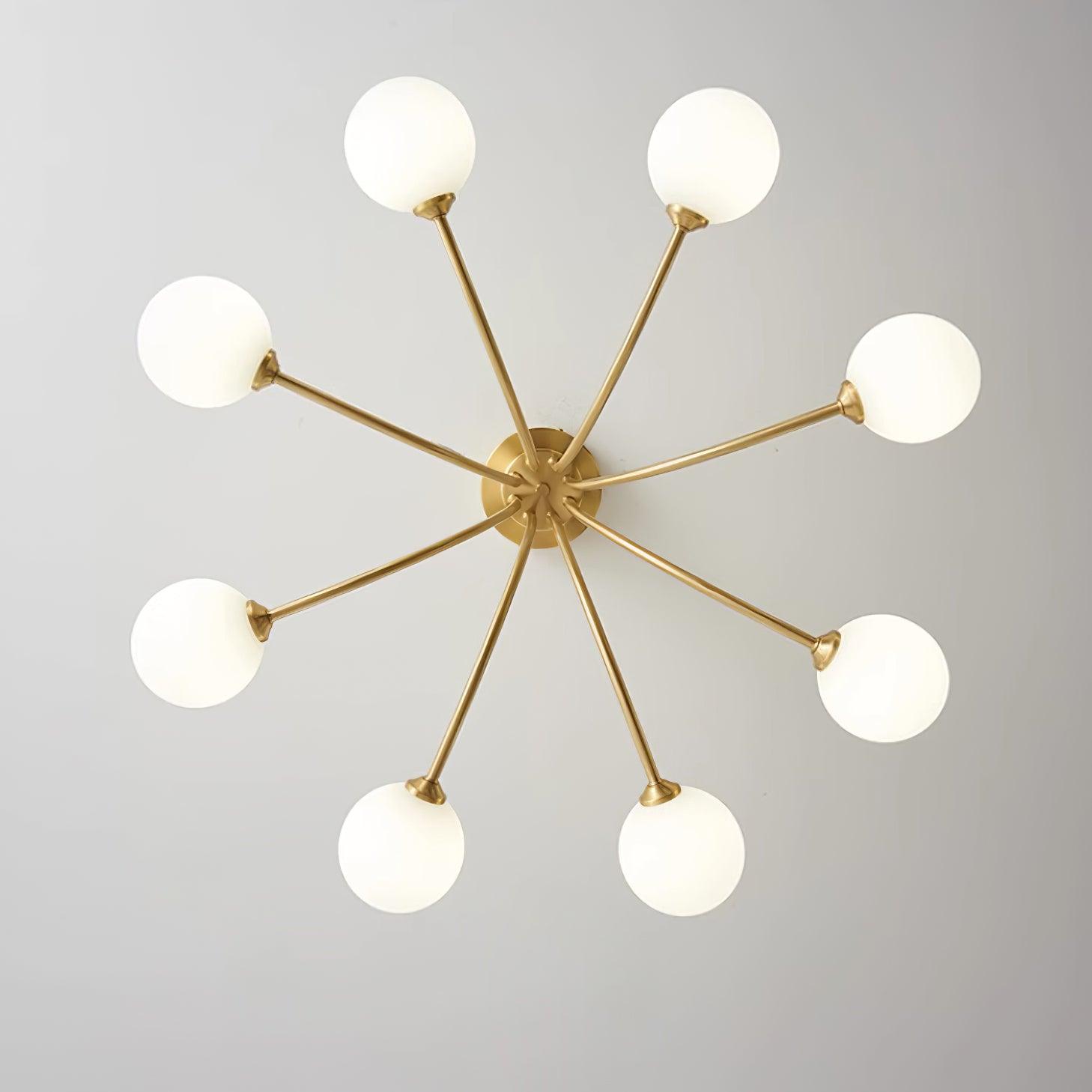 Sage Moderne Deckenleuchte aus Messing-Letslighting