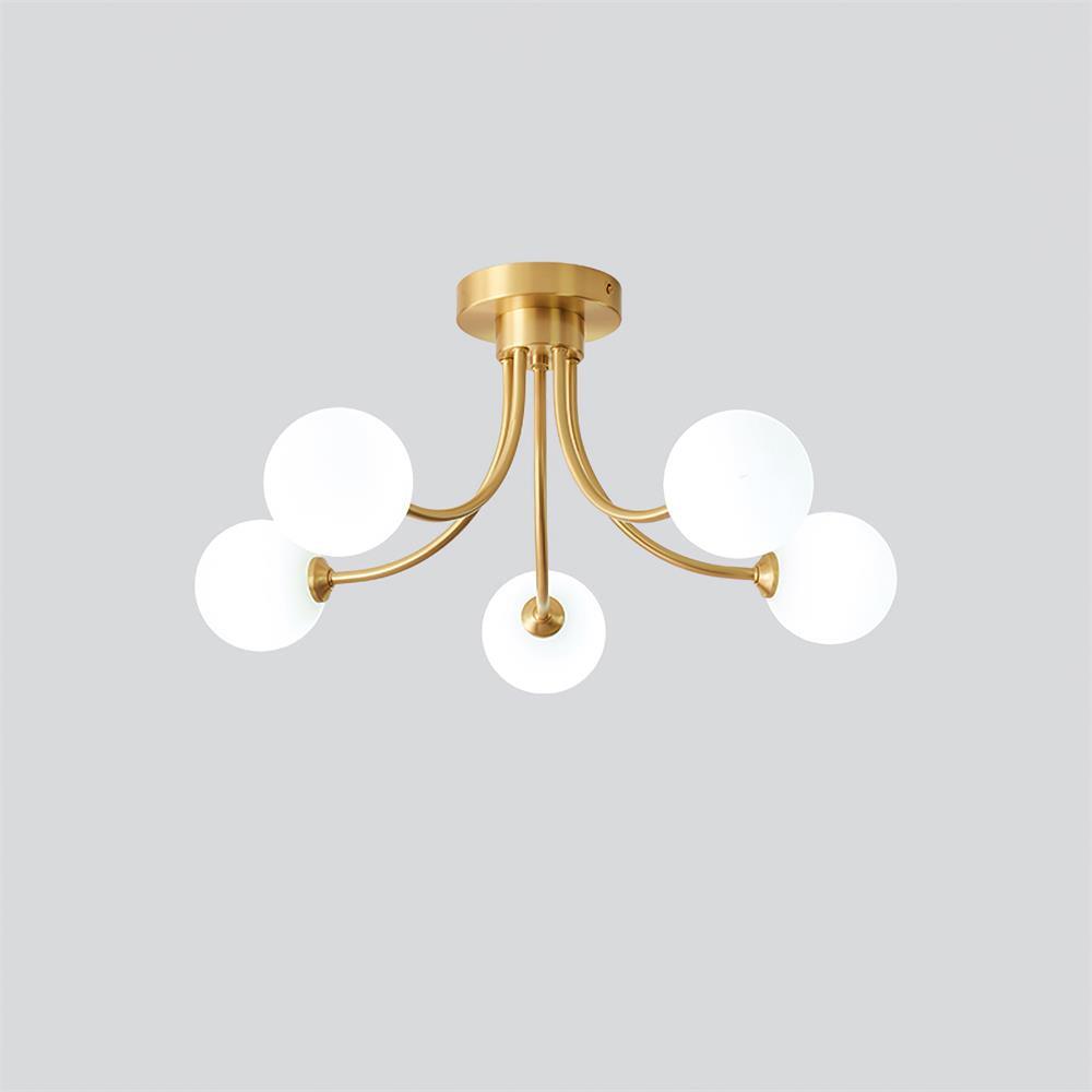 Sage Moderne Deckenleuchte aus Messing-Letslighting