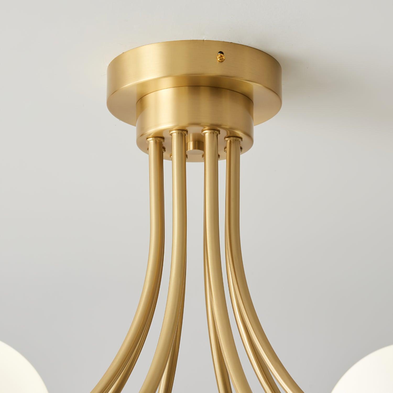Sage Moderne Deckenleuchte aus Messing-Letslighting