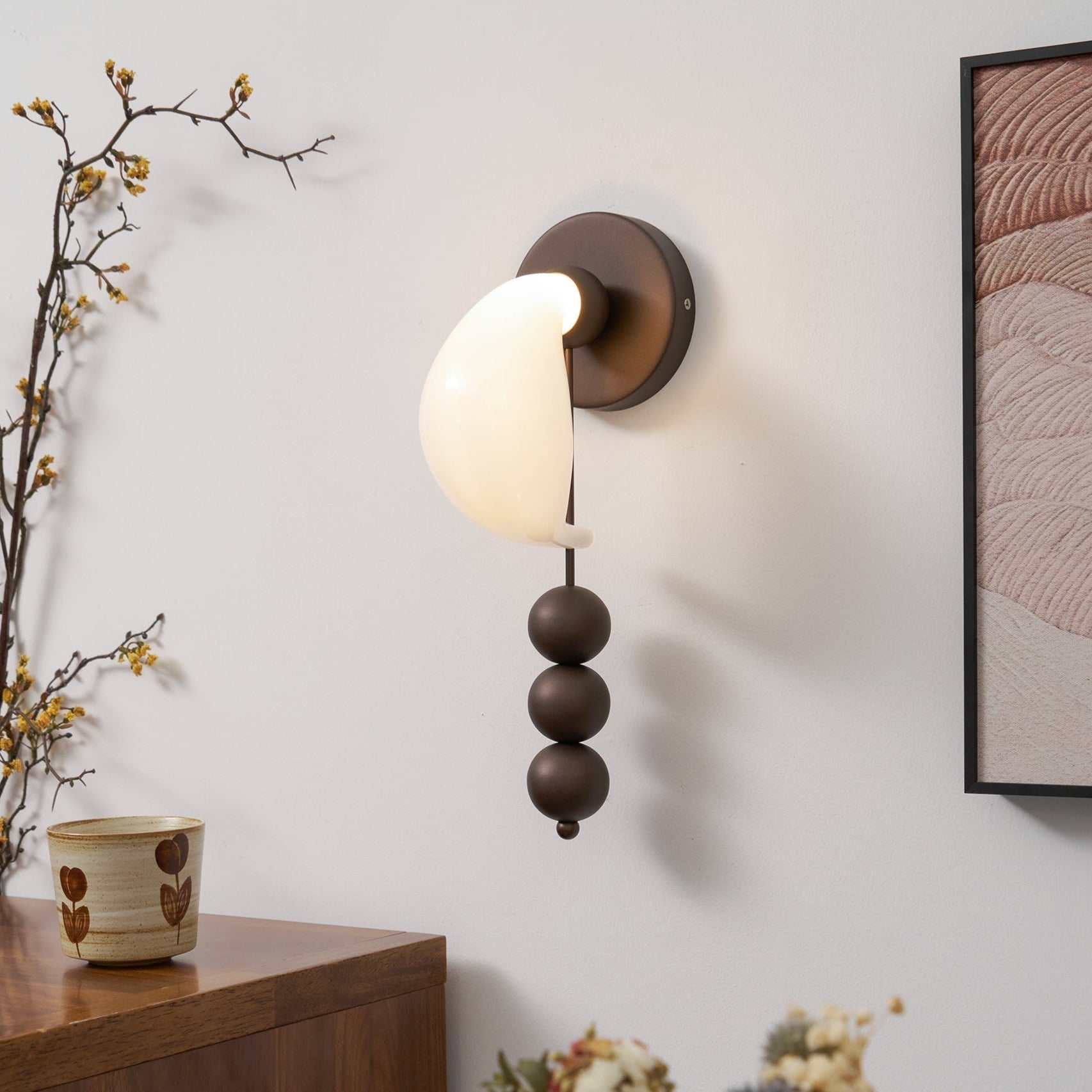 Vesilara Kreativität Glas Wandleuchte-Letslighting