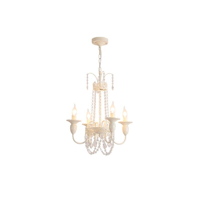 Lustra Kronleuchter Rosa Glas Elegant Wohnzimmer Schlafzimmer-Letslighting