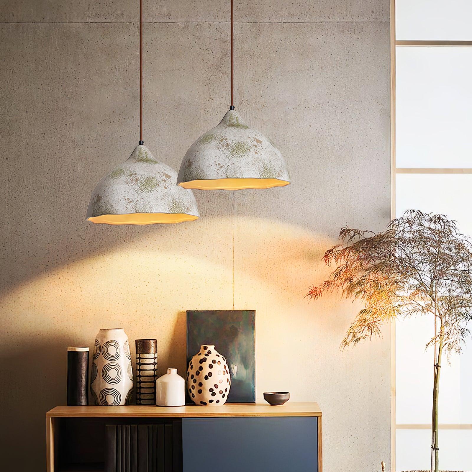 Moss Minimalistische Pendelleuchte aus Holz-Letslighting