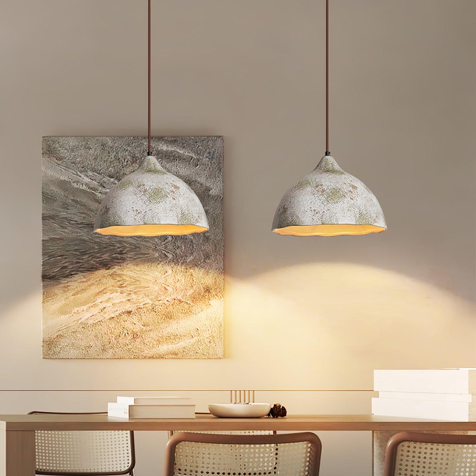 Moss Minimalistische Pendelleuchte aus Holz-Letslighting