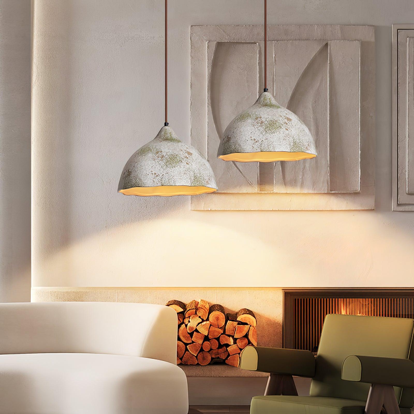 Moss Minimalistische Pendelleuchte aus Holz-Letslighting