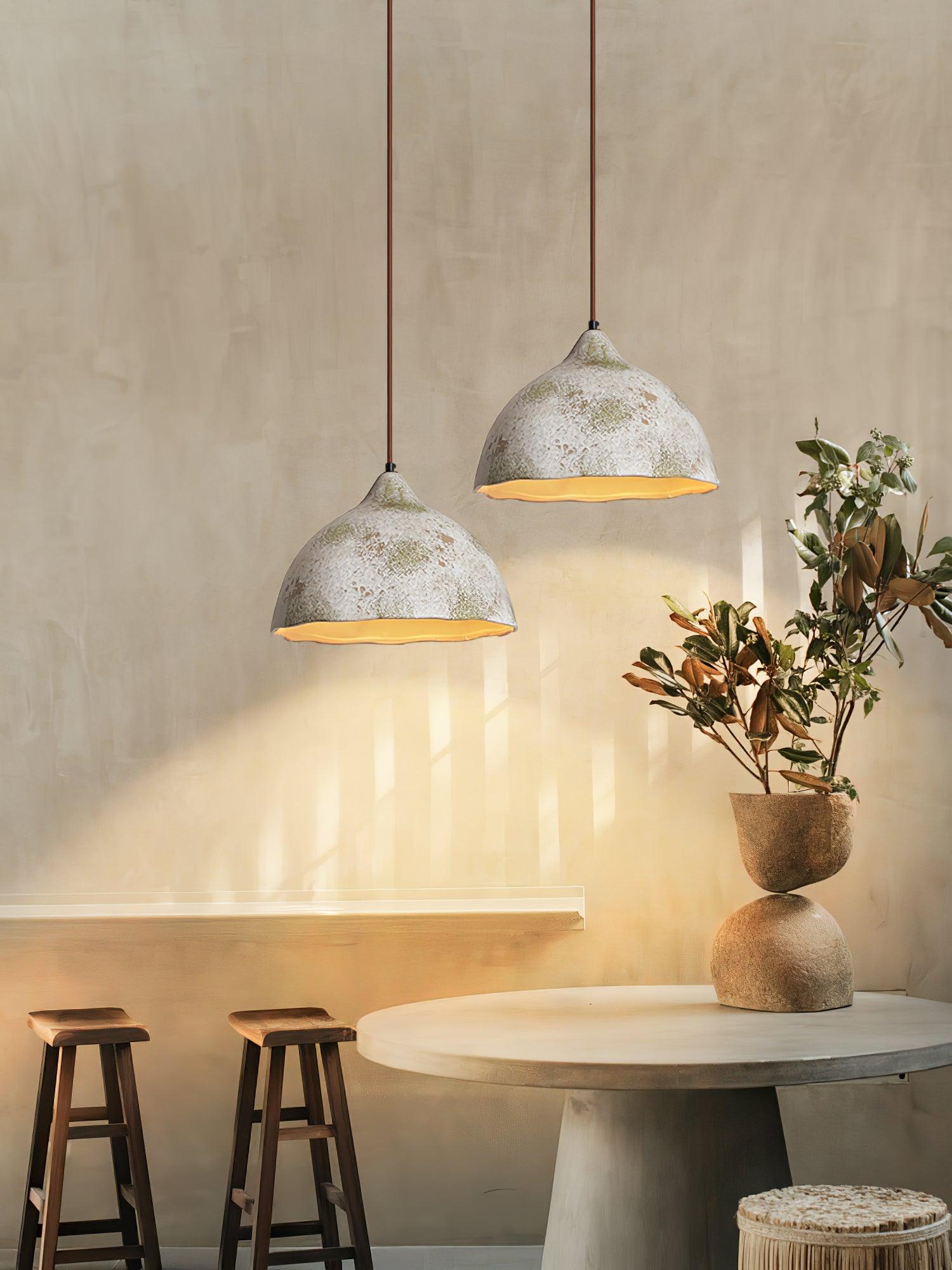 Moss Minimalistische Pendelleuchte aus Holz-Letslighting