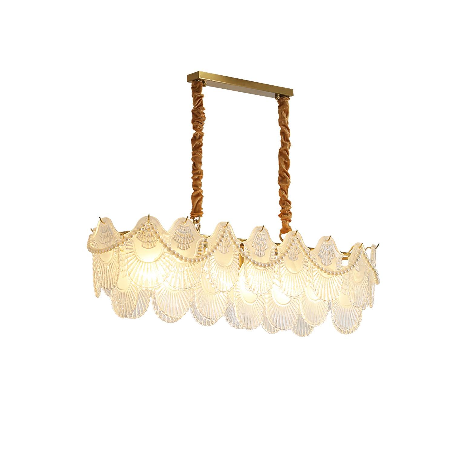 Lustra Kronleuchter Perle Glasschale-Letslighting