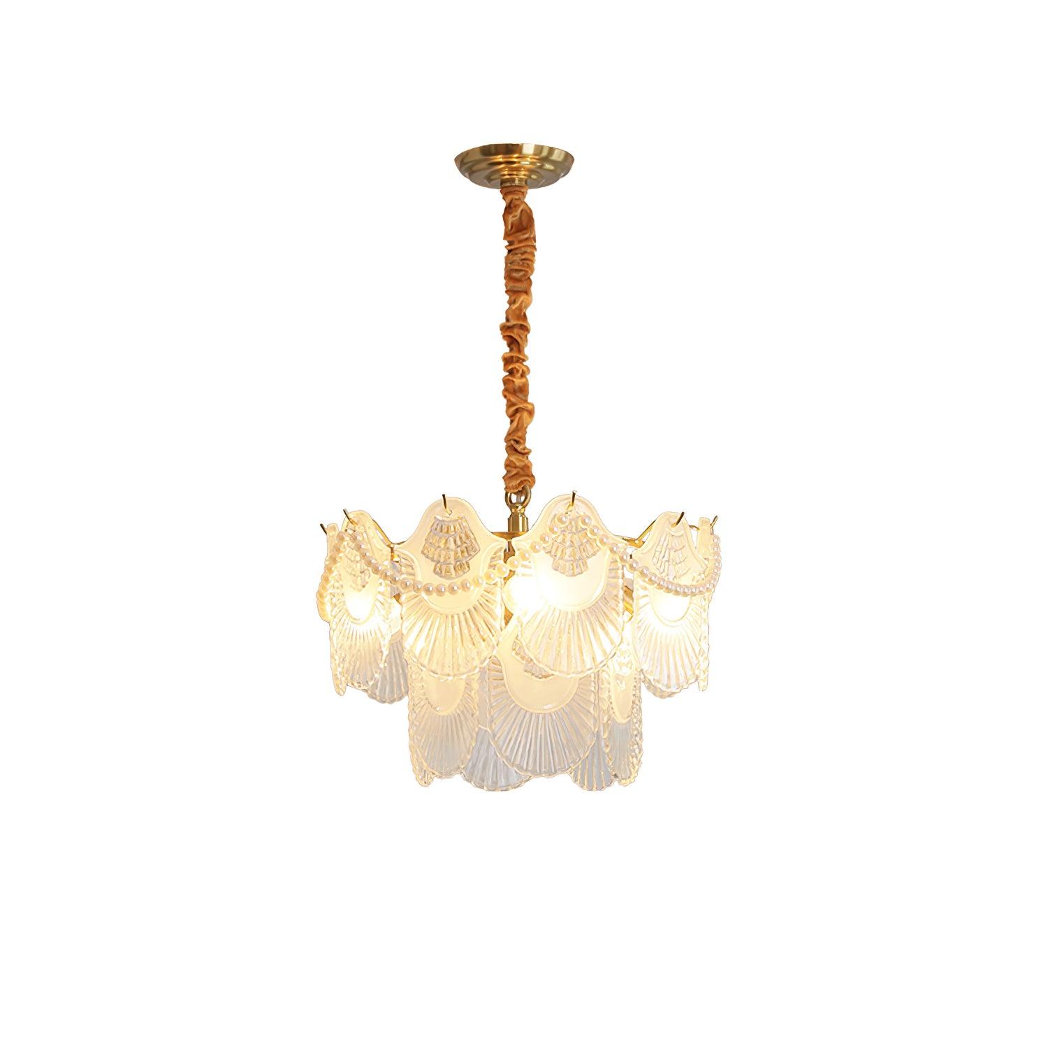 Lustra Kronleuchter Perle Glasschale-Letslighting
