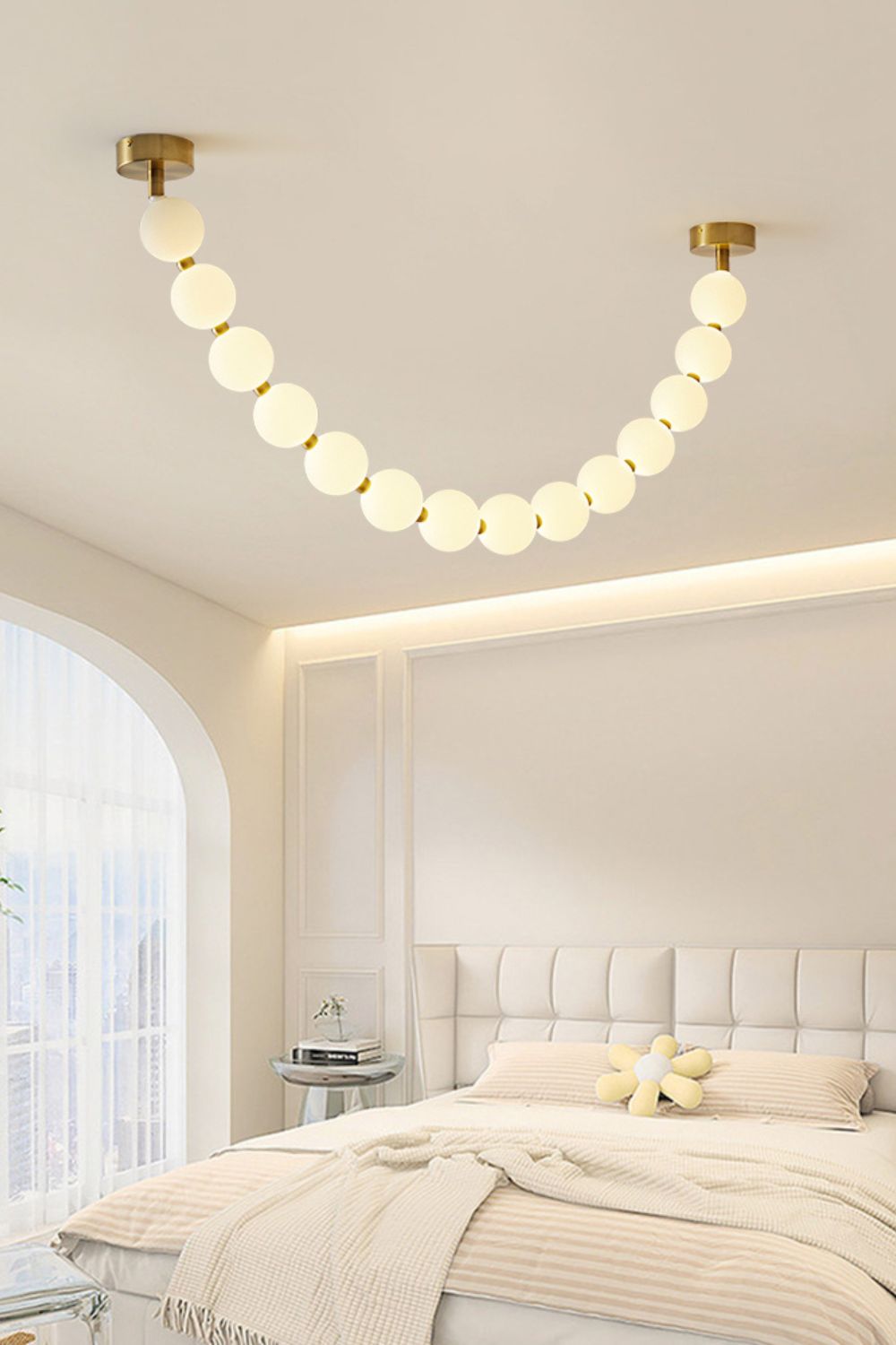 Vicariel Perlenkette Kugeln Glas Kronleuchter-Letslighting