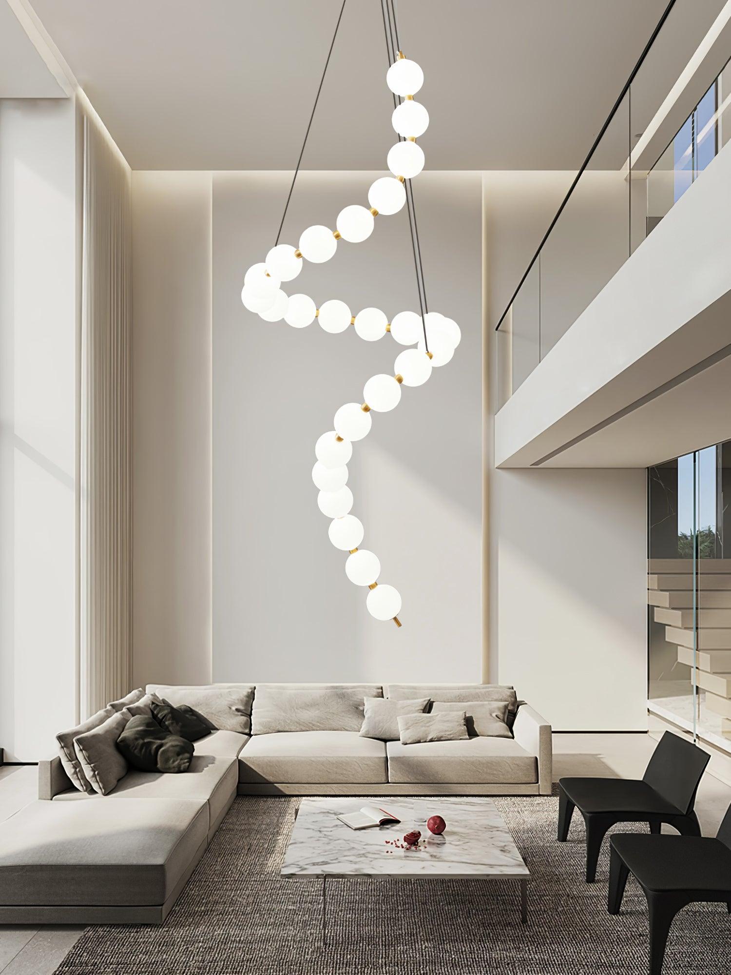Gem Modern Acrylic Chandelier - Blowlighting